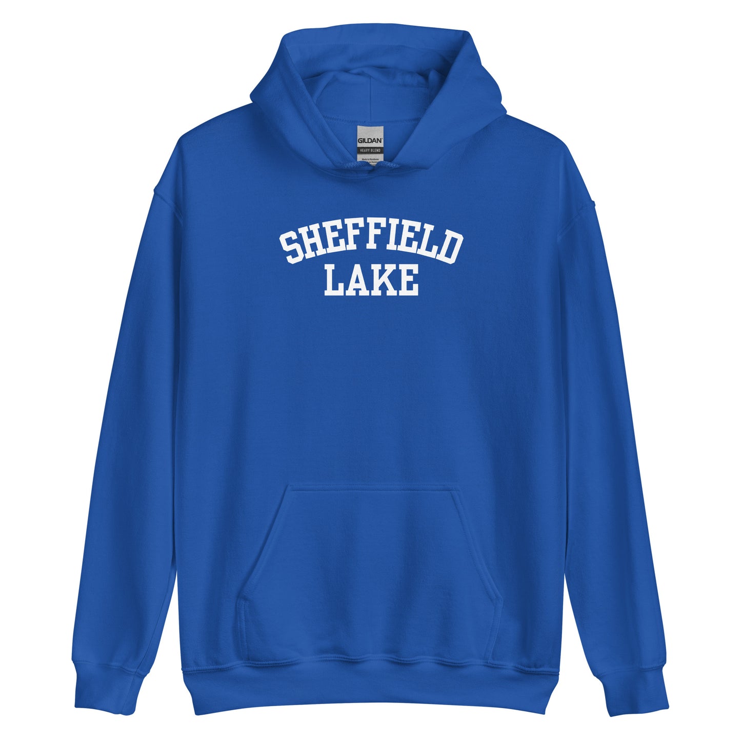 Sheffield Lake Ohio Block Solo Unisex Hoodie