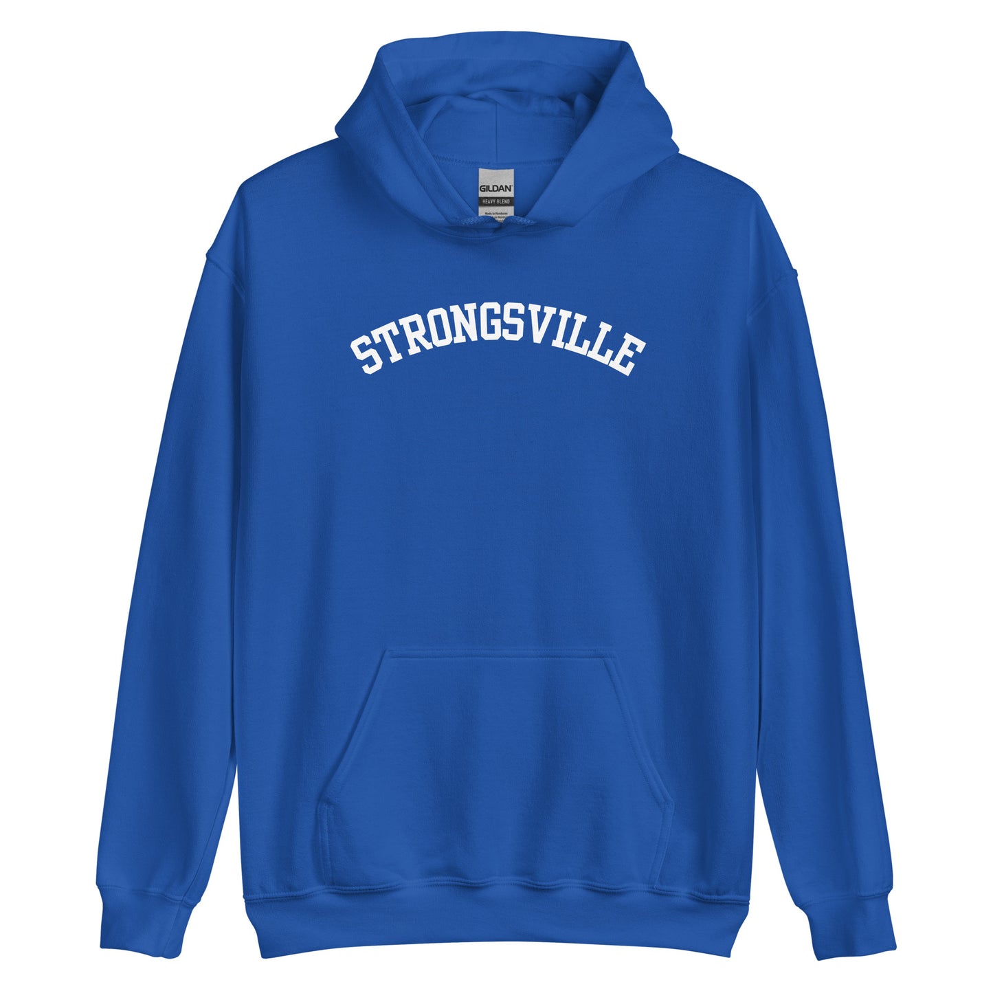 Strongsville Ohio Block Solo Unisex Hoodie