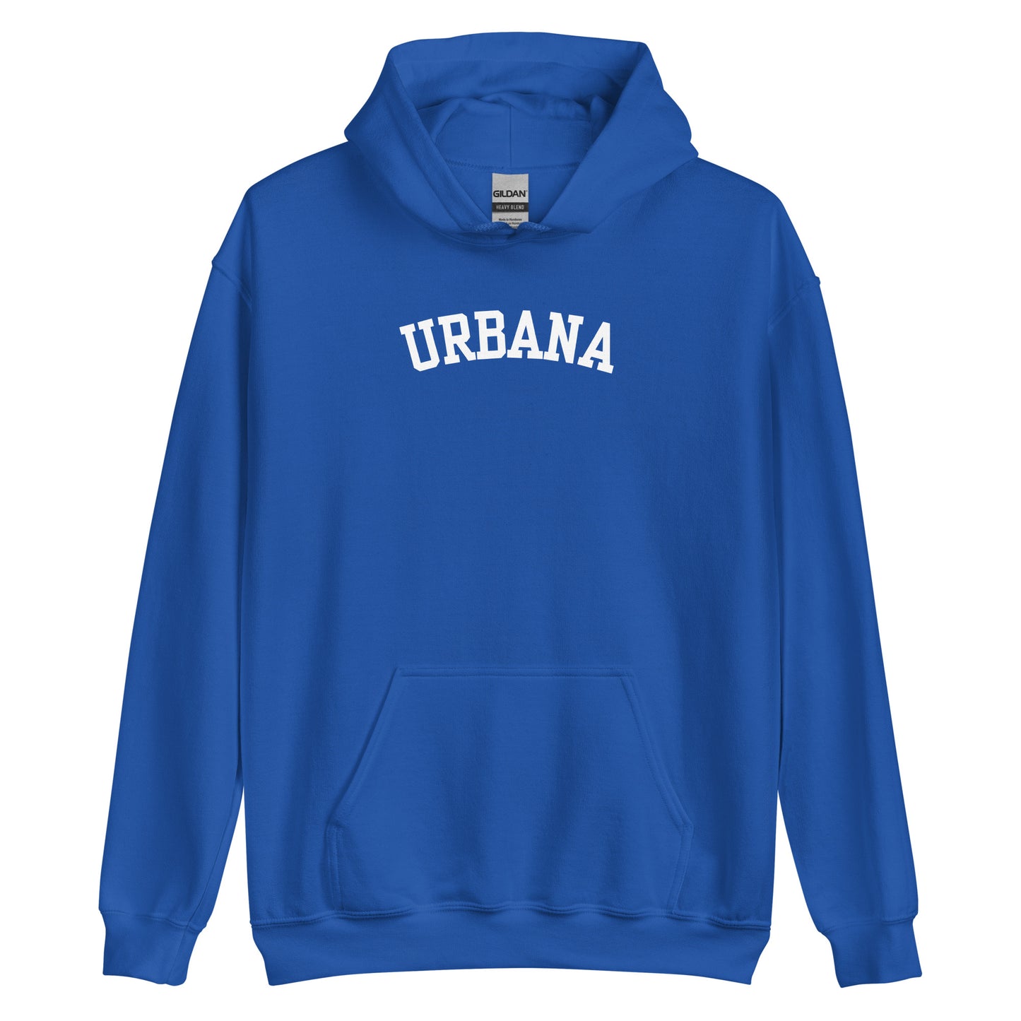 Urbana Ohio Block Solo Unisex Hoodie