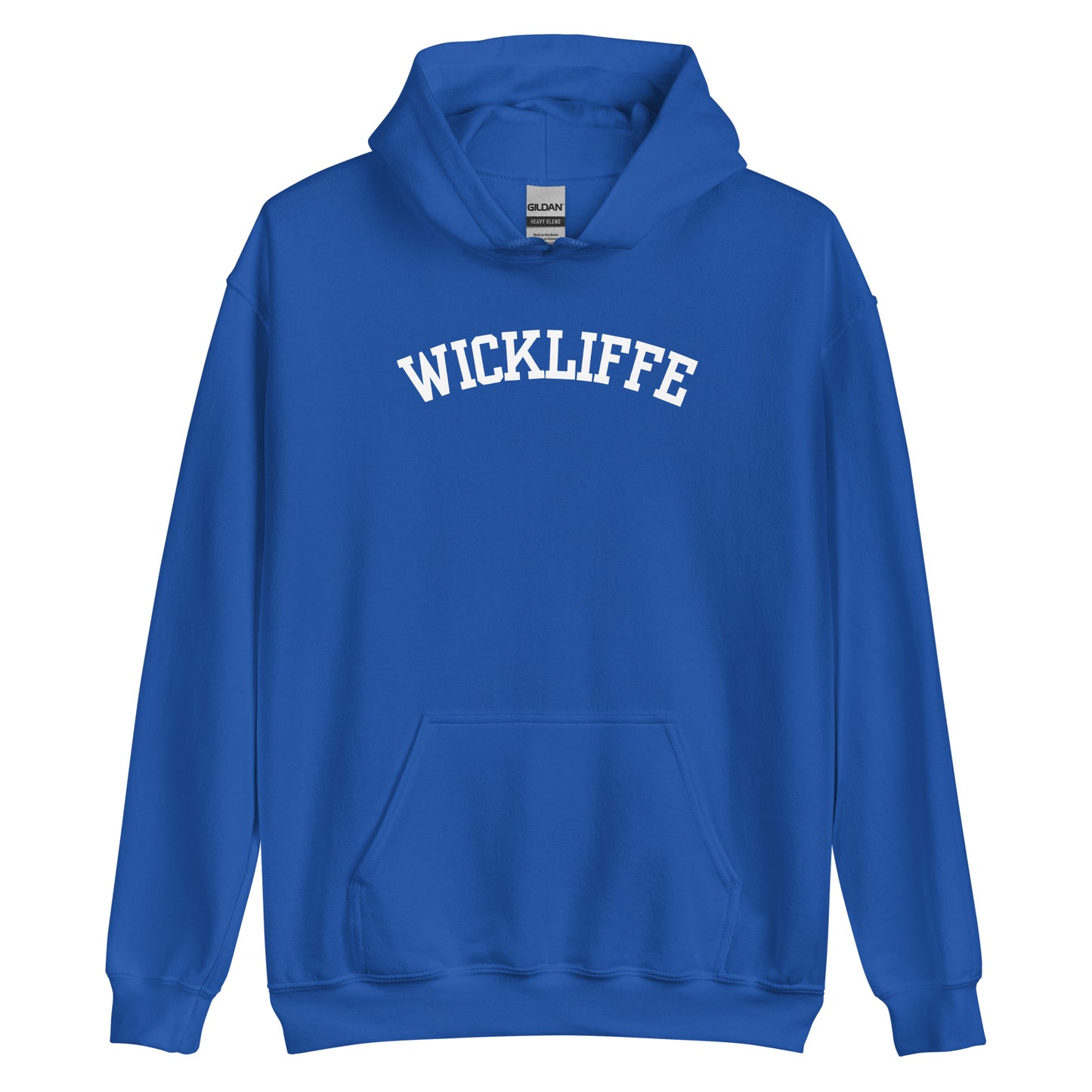 Wickliffe Ohio Block Solo Unisex Hoodie