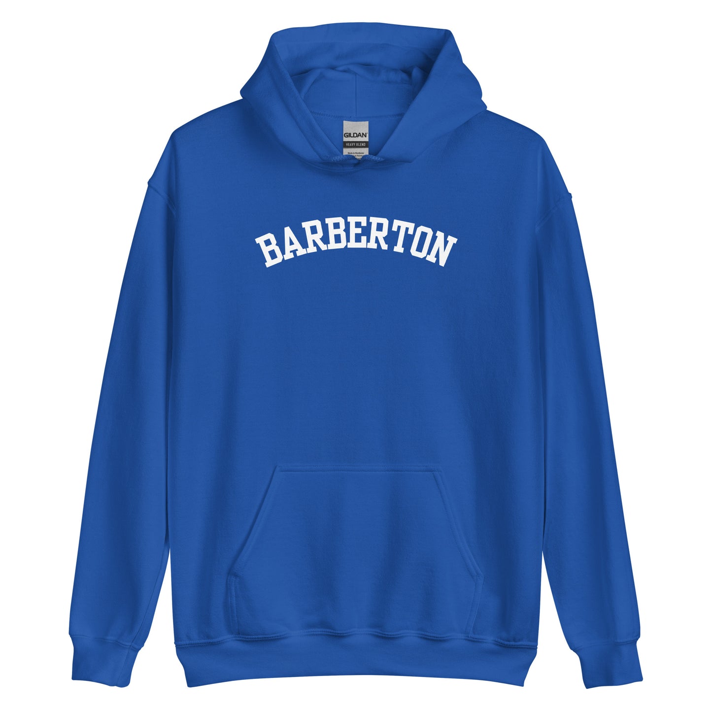 Barberton Ohio Block Solo Unisex Hoodie