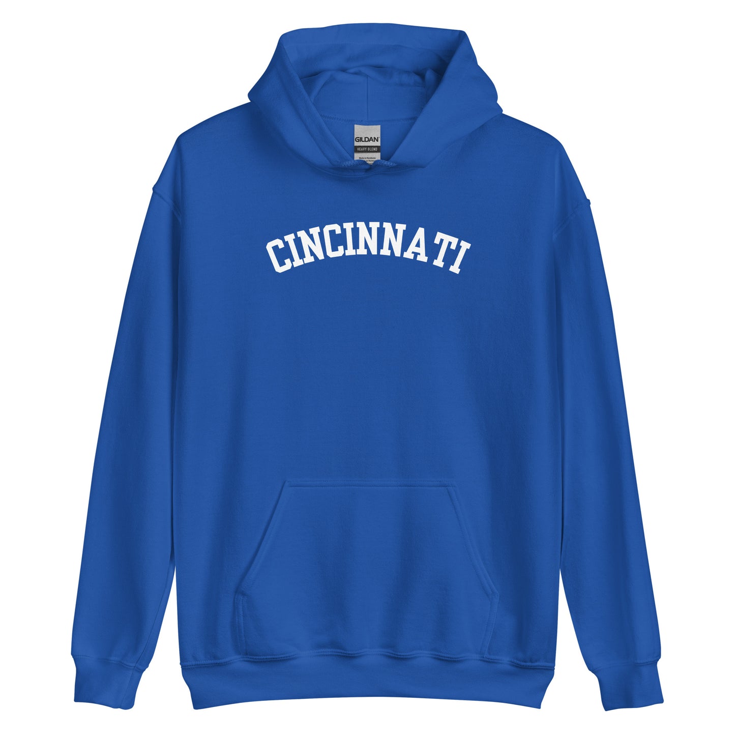Cincinnati Ohio Block Solo Unisex Hoodie