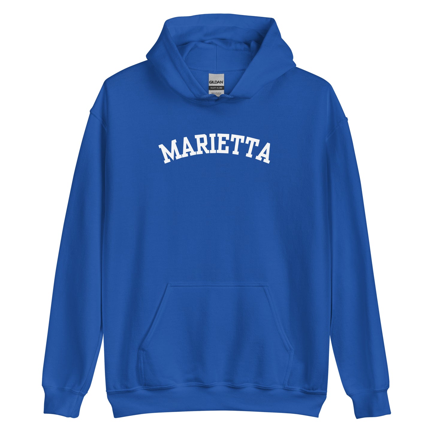 Marietta Ohio Block Solo Unisex Hoodie