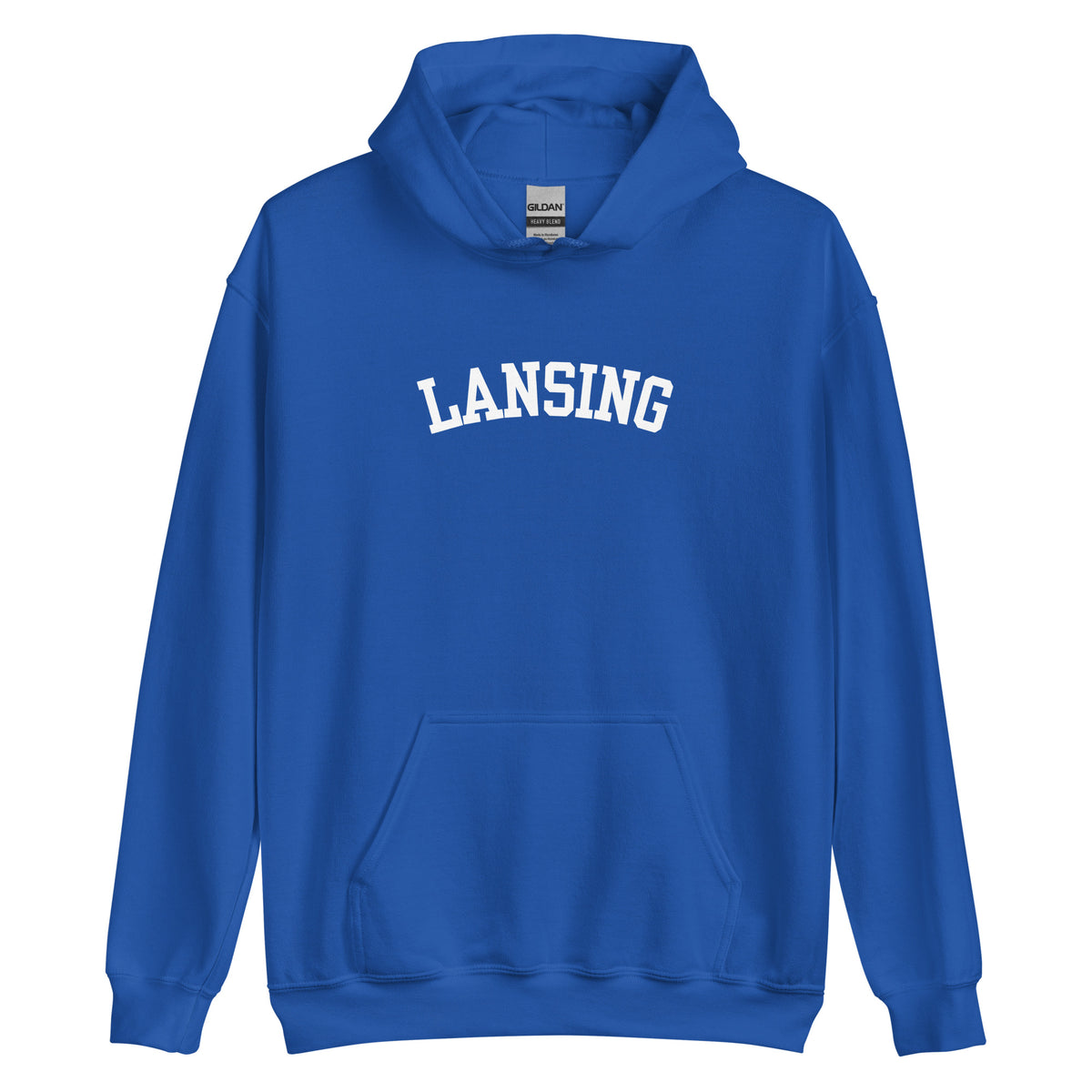 Lansing, Michigan Unisex Hoodie - Block Solo