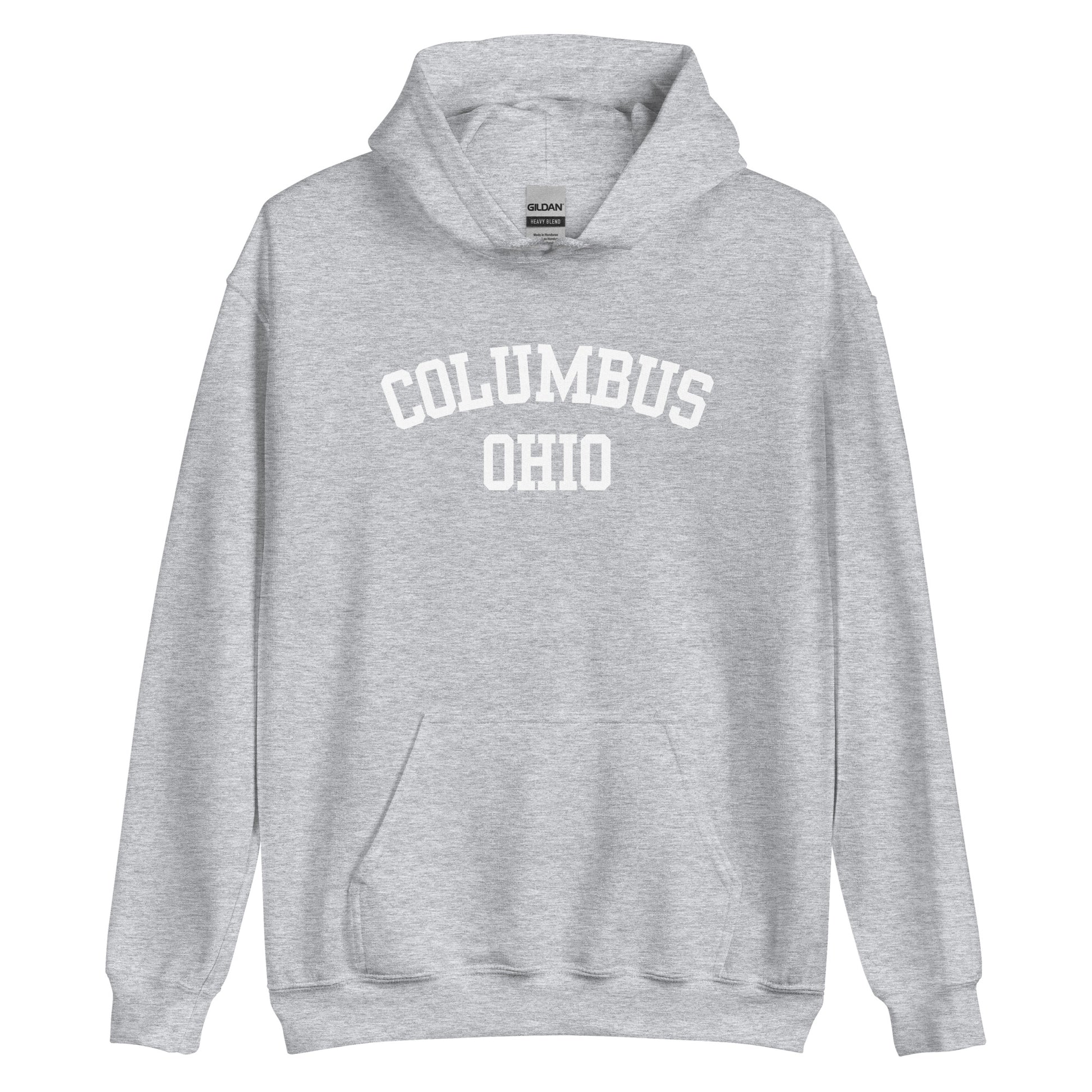 Columbus Ohio Block Unisex Hoodie