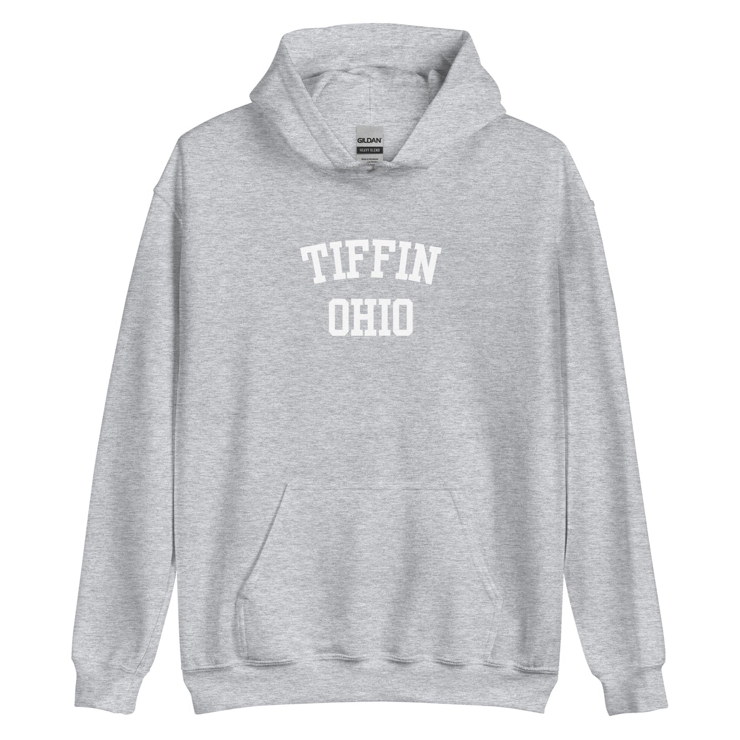 Tiffin Ohio Block Unisex Hoodie