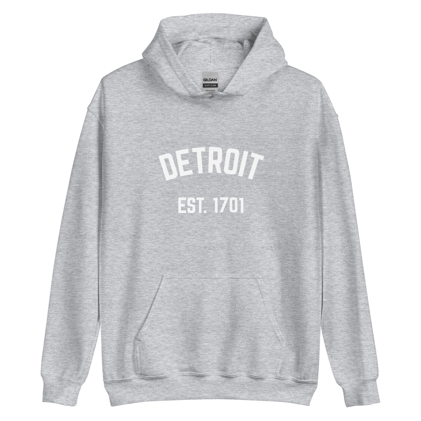 Detroit Michigan EST Unisex Hoodie