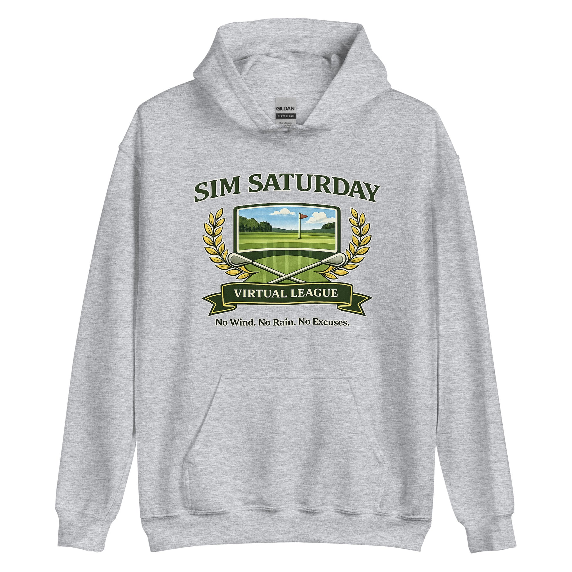 Simulator (Sim) Saturday Golf Unisex Hoodie