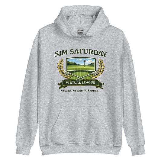 Simulator (Sim) Saturday Golf Unisex Hoodie