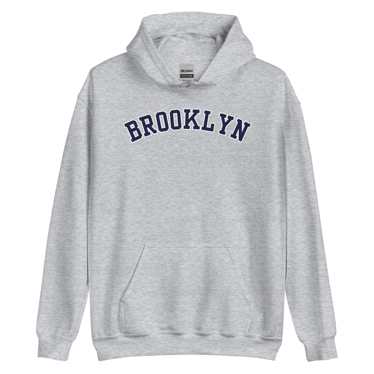 Brooklyn, Ohio Unisex Hoodie - Block Solo Outline