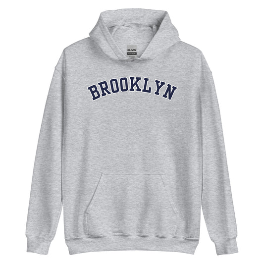 Brooklyn, Ohio Unisex Hoodie - Block Solo Outline