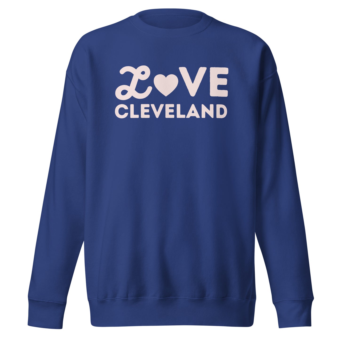 Cleveland Ohio Valentine's Day Unisex Premium Sweatshirt