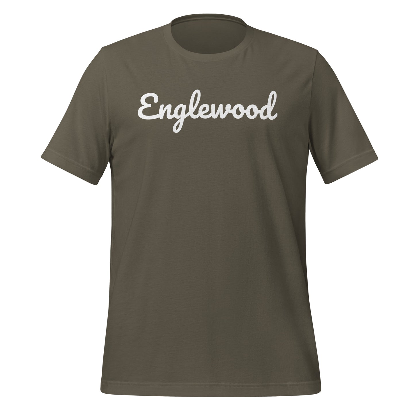 Englewood Ohio Solo Script Unisex t-shirt