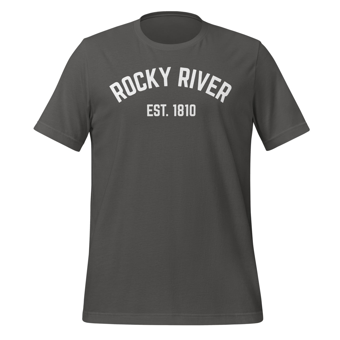 Rocky River, Ohio 1810 Short Sleeve Unisex T-Shirt