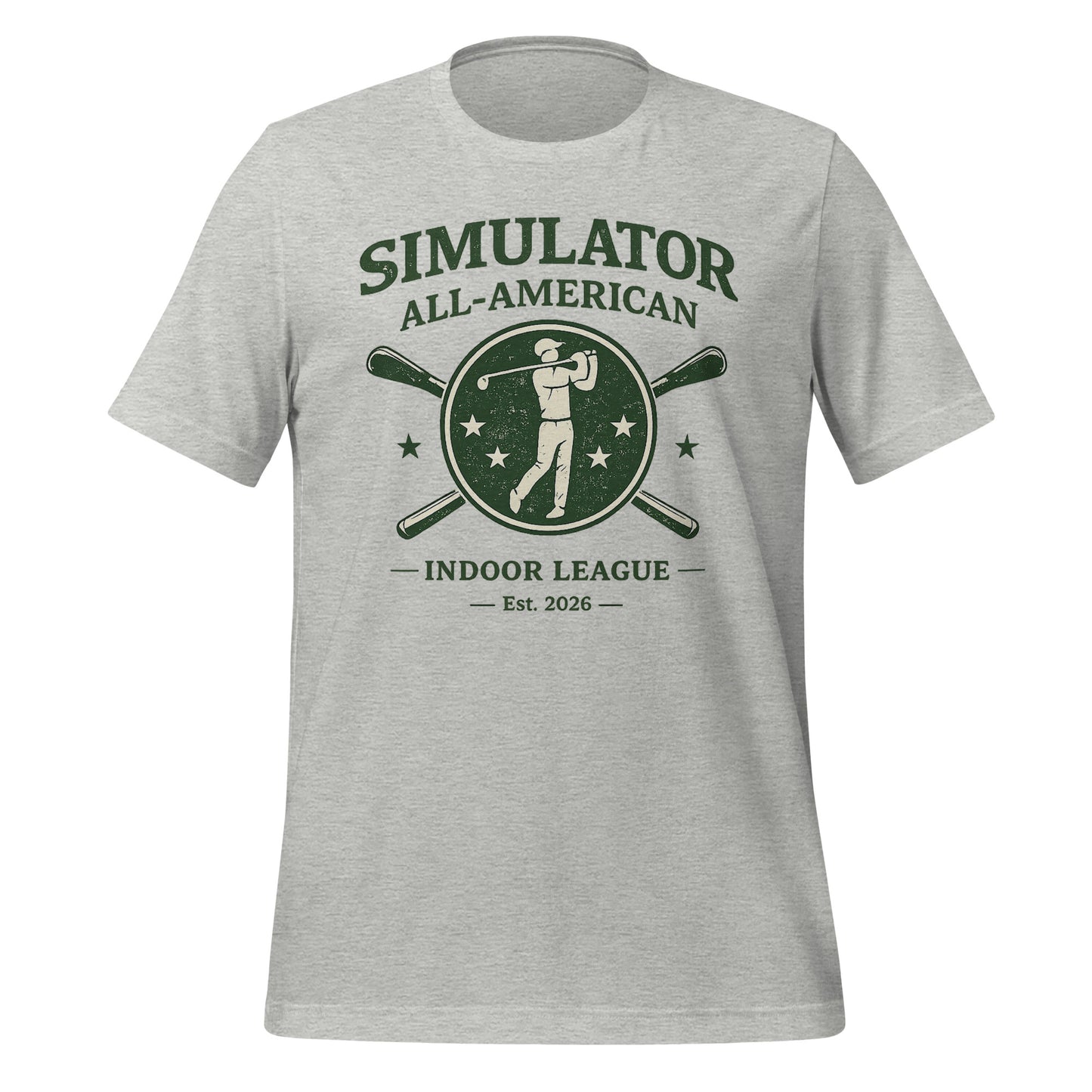 Golf Simulator All American Unisex T-Shirt