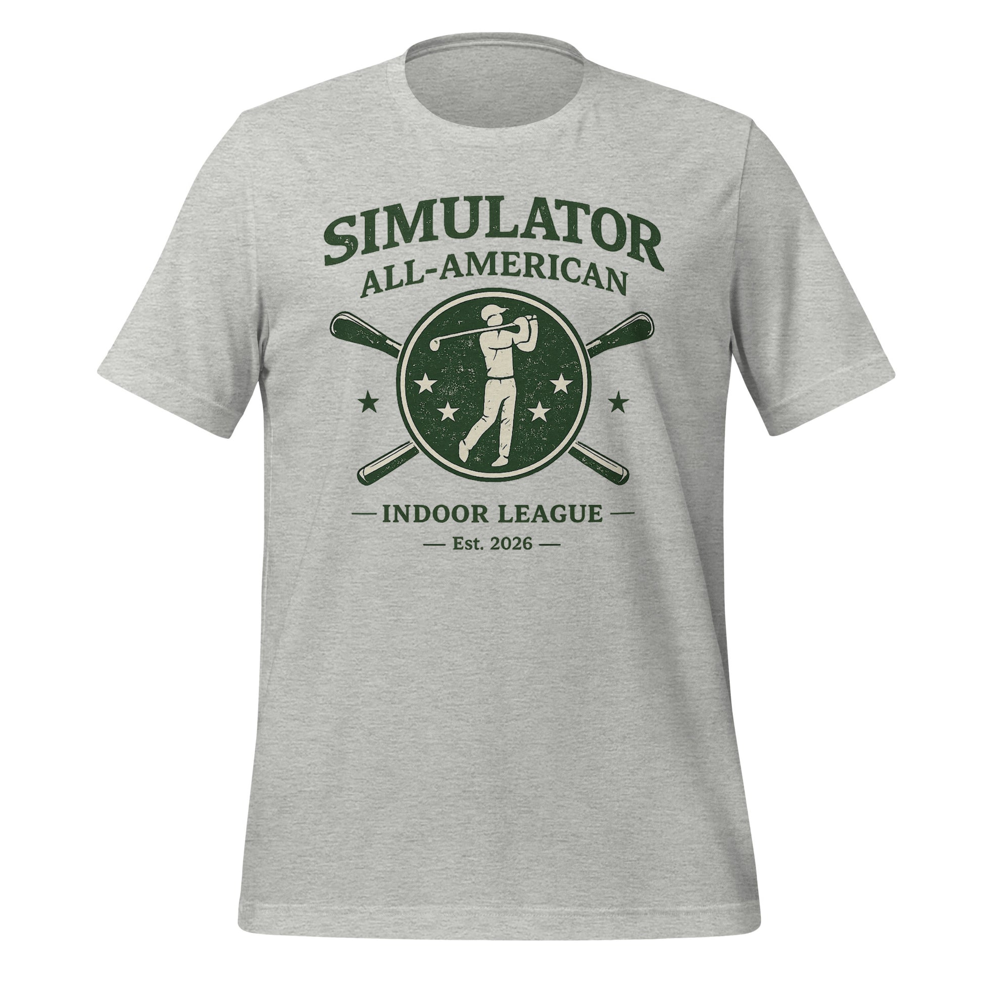 Golf Simulator All American Unisex T-Shirt