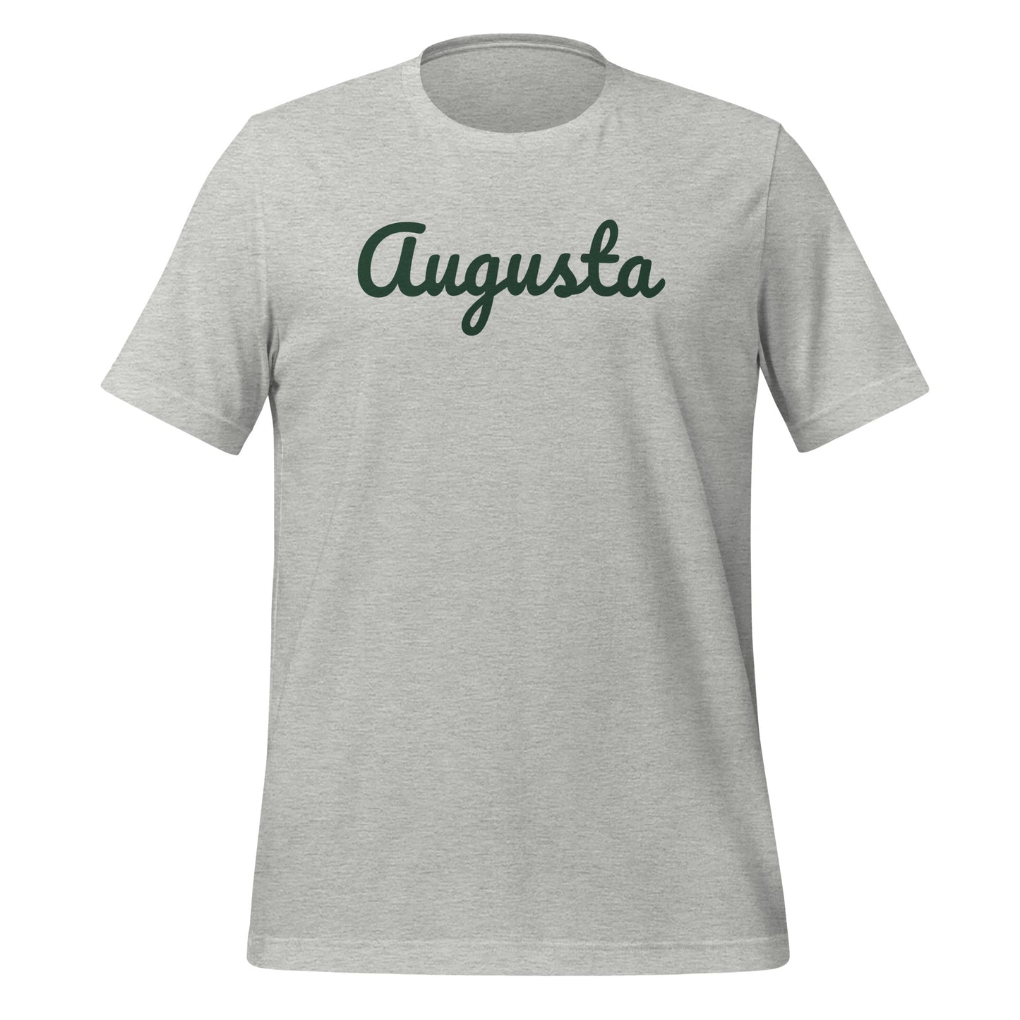 Augusta, Georgia Green Solo Script Unisex T-Shirt