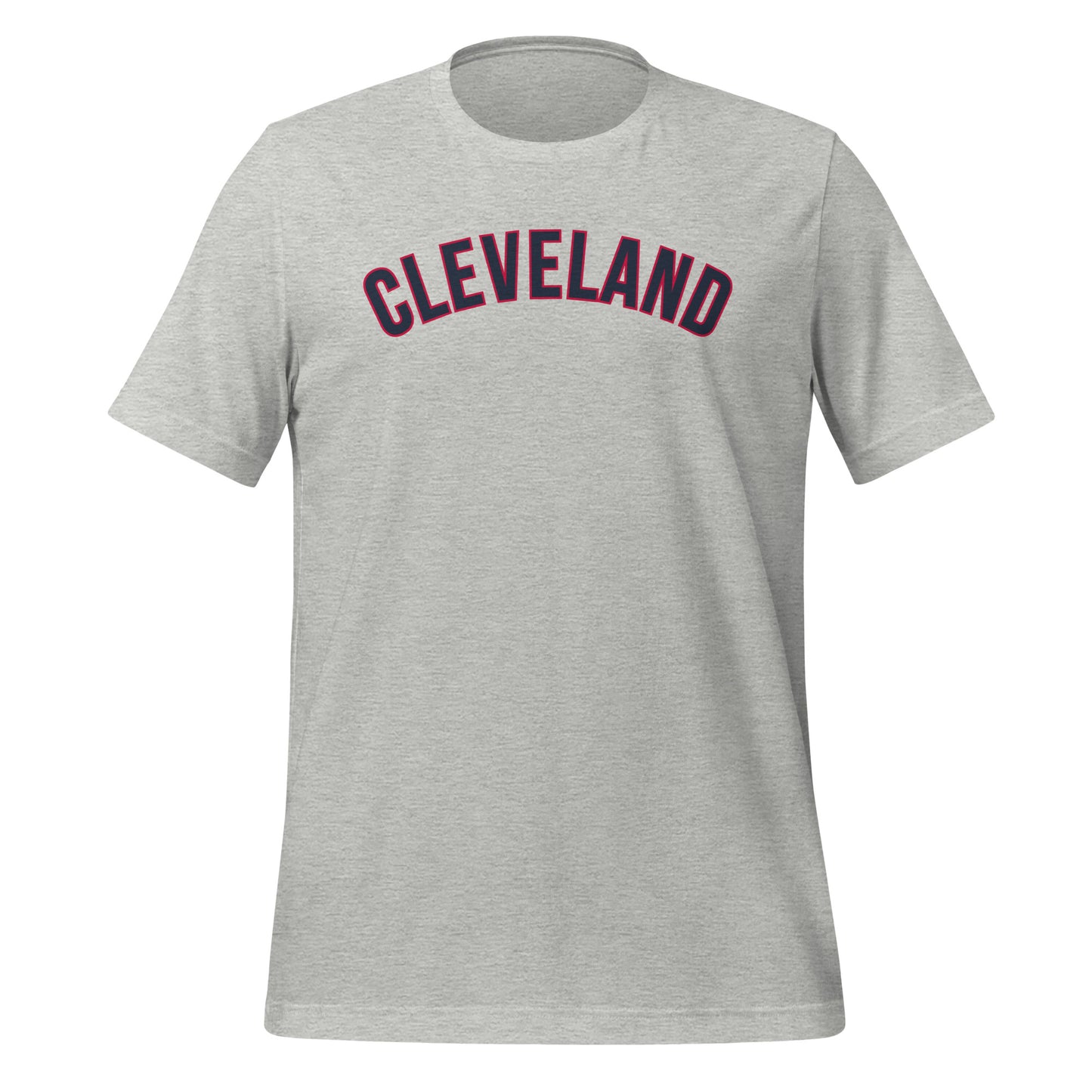Cleveland Baseball Solo Block Blue Letters Unisex T-shirt