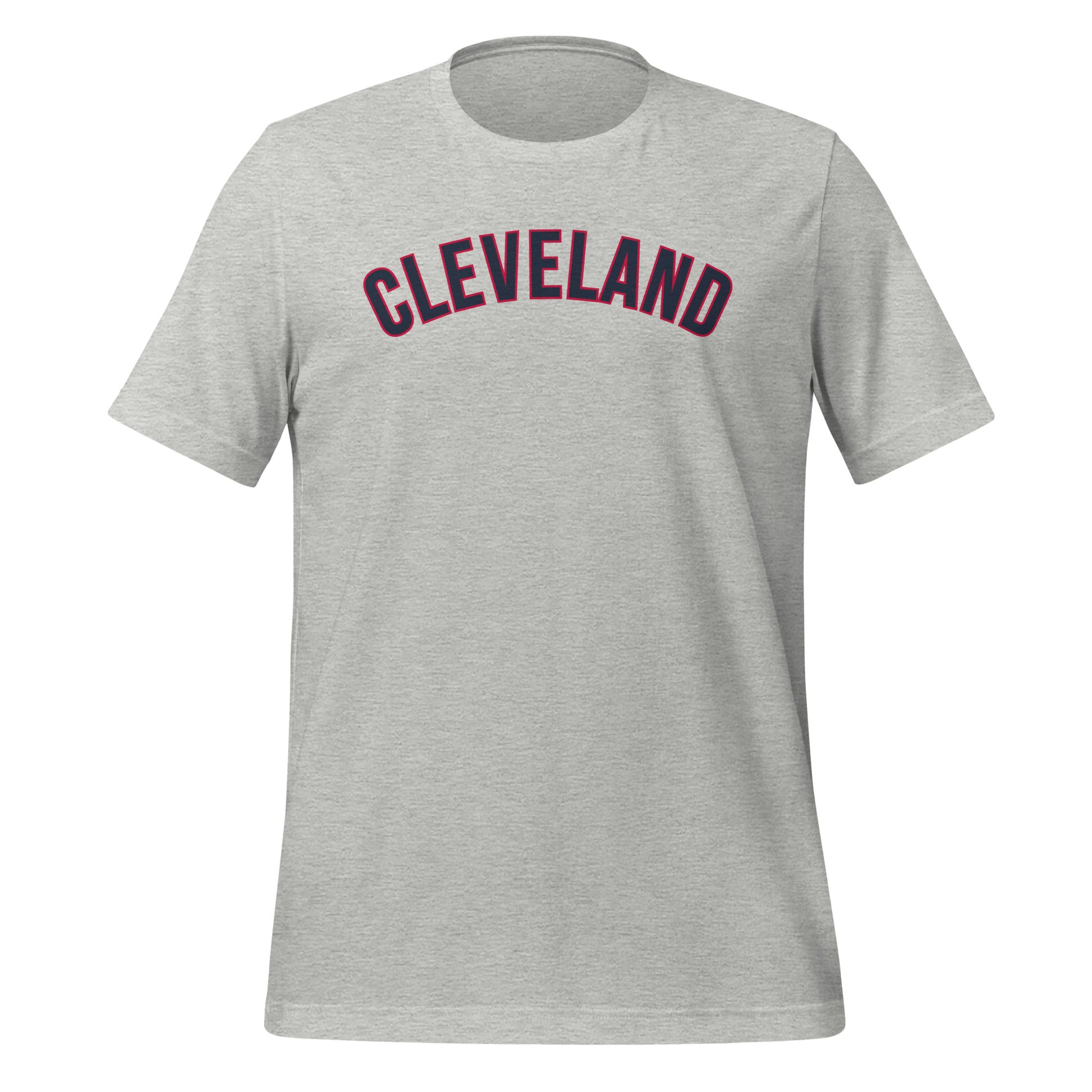 Cleveland Baseball Solo Block Blue Letters Unisex T-shirt