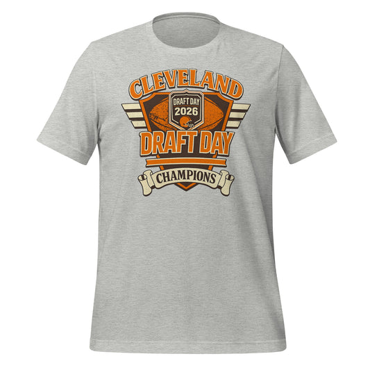 Cleveland Football Draft Day Champions Unisex T-shirt