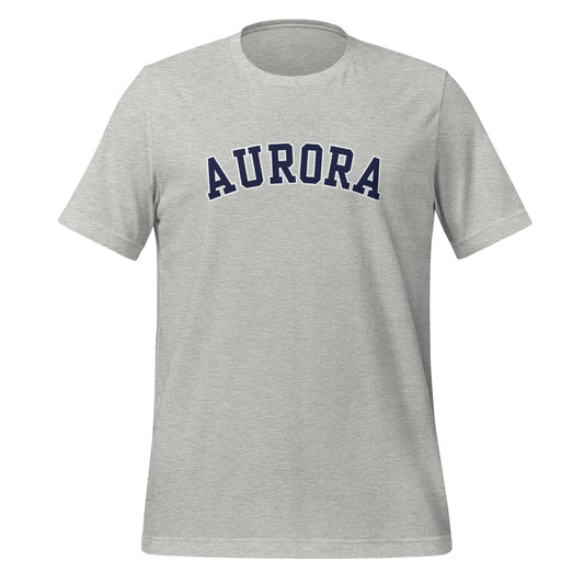 Aurora, Ohio Unisex T-Shirt - Block Solo Outline