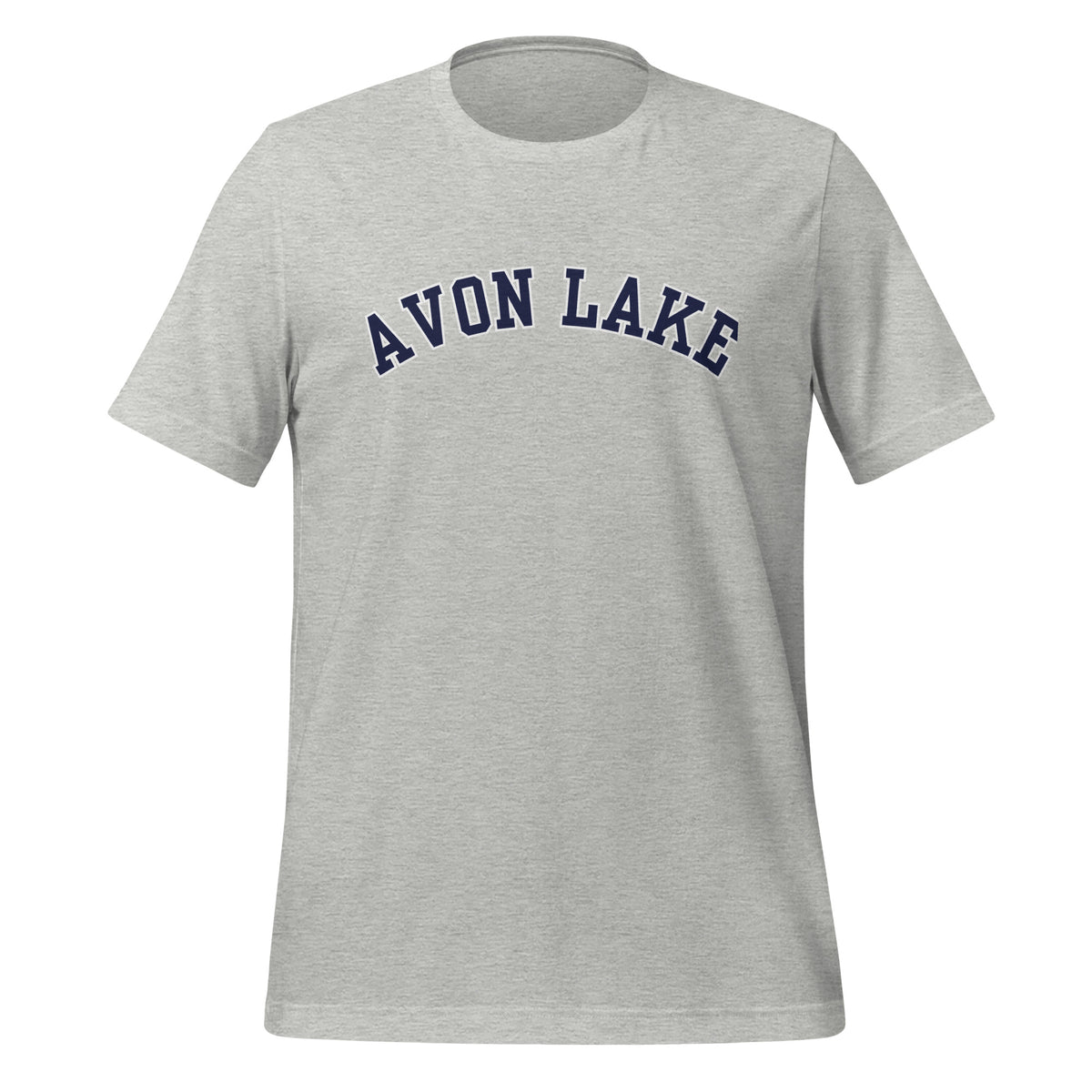 Avon Lake, Ohio Unisex T-Shirt - Block Solo Outline
