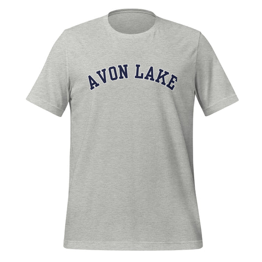 Avon Lake, Ohio Unisex T-Shirt - Block Solo Outline