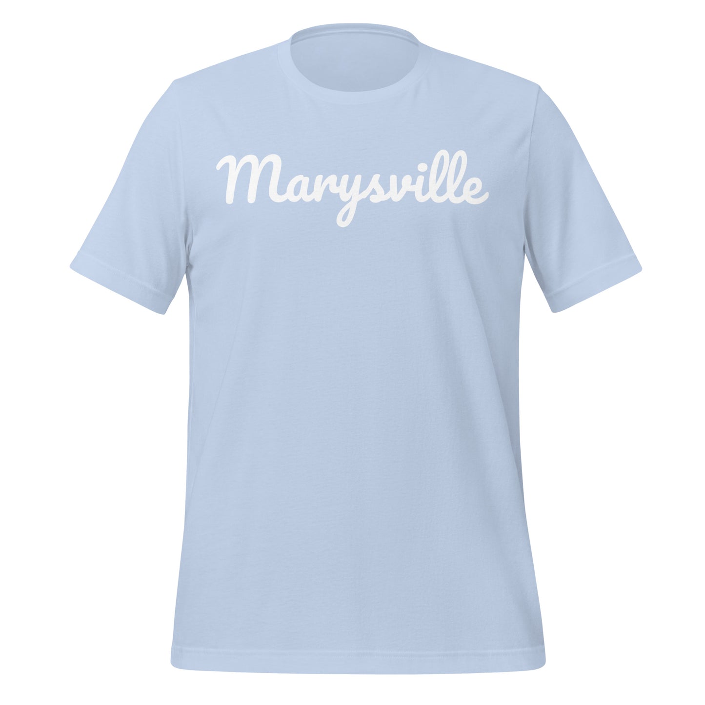 Marysville Ohio Solo Script Unisex t-shirt