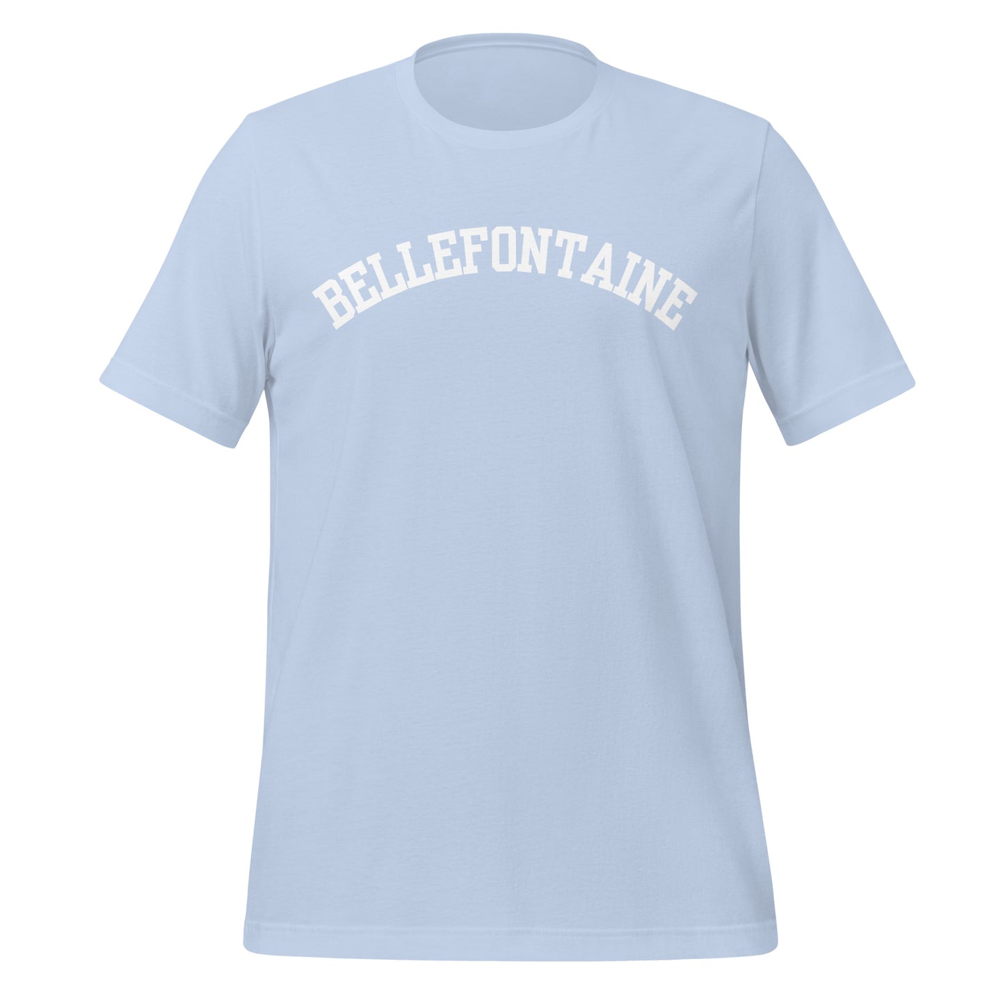 Bellefontaine Ohio Block Solo Unisex t-shirt
