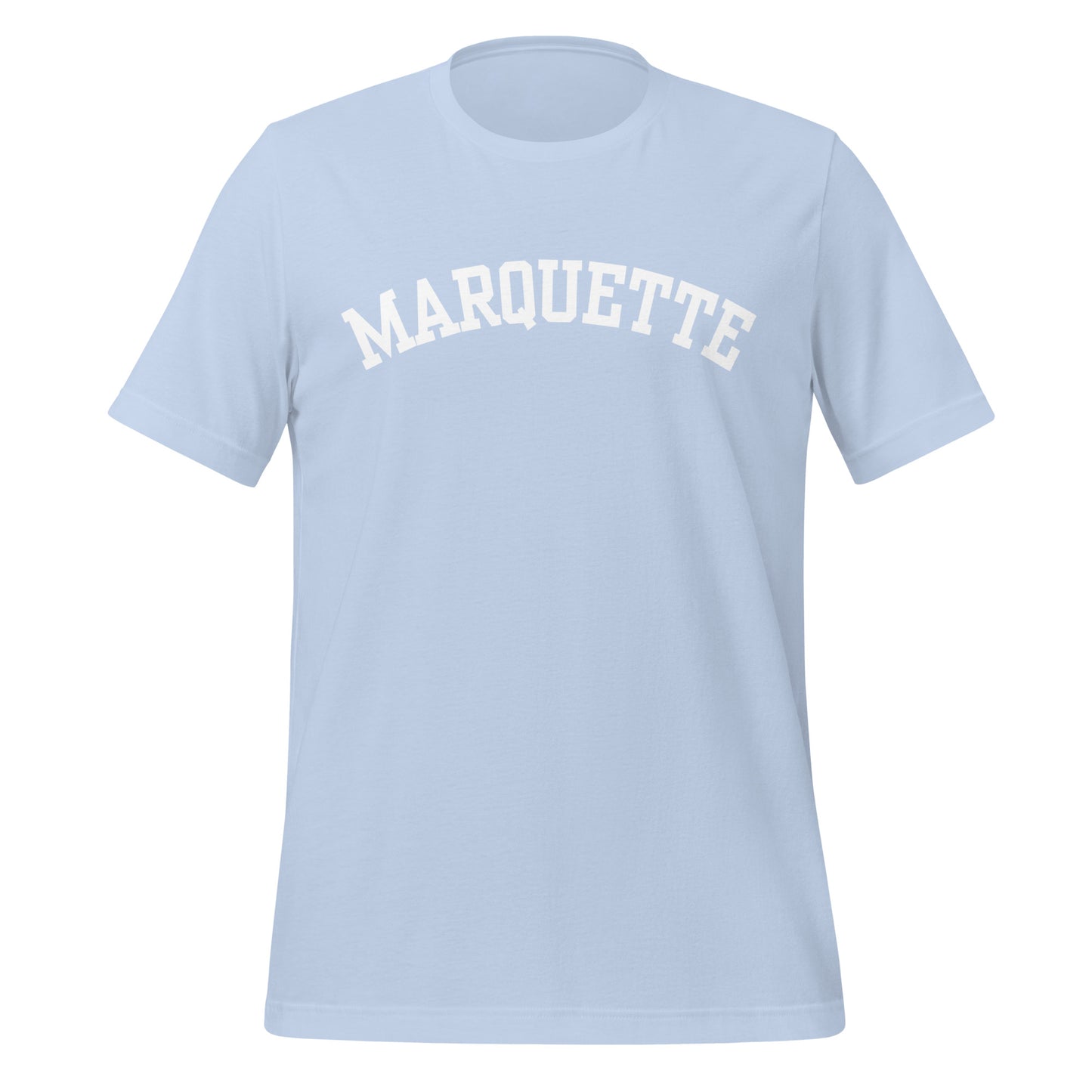 Marquette Michigan Block Solo Unisex t-shirt