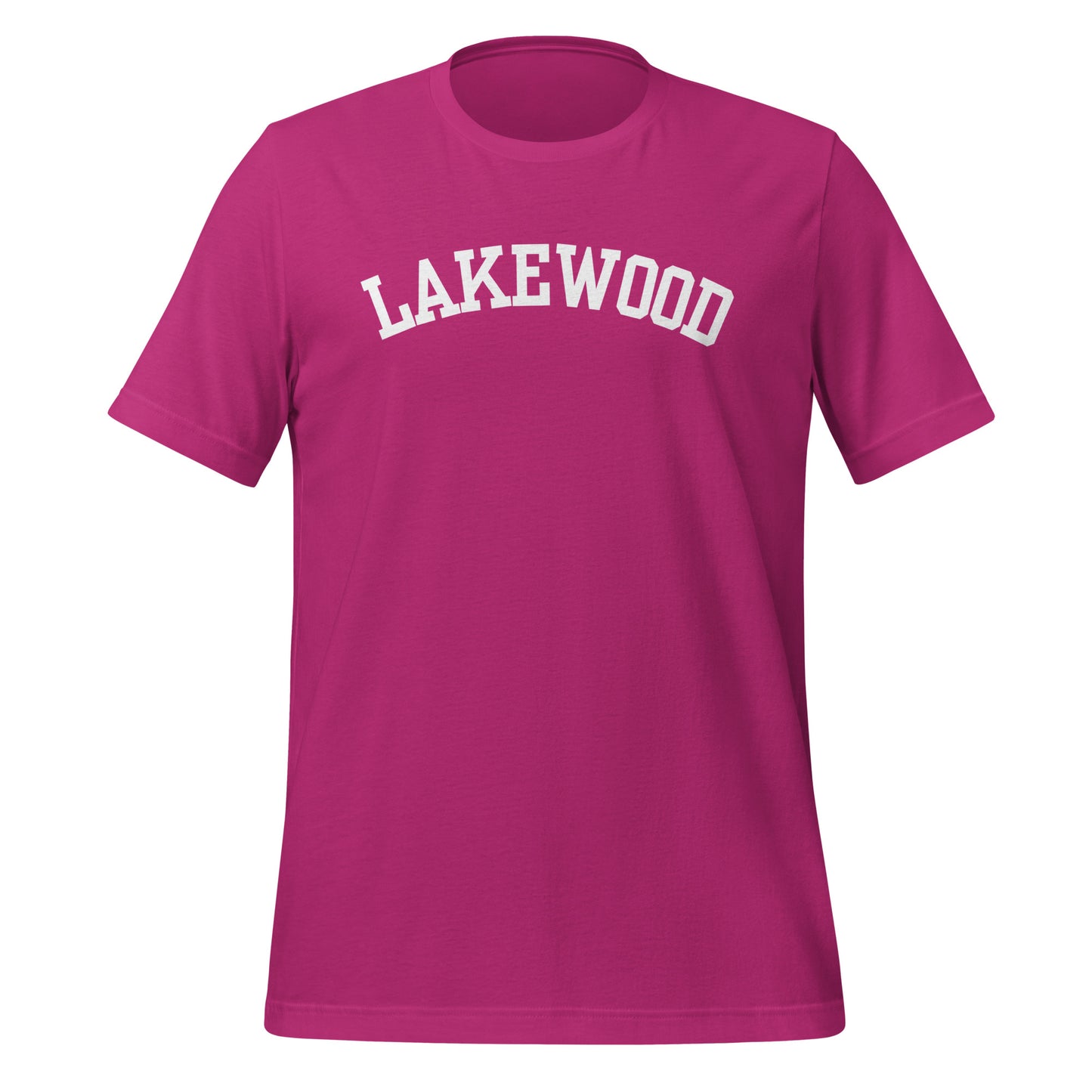 Lakewood Ohio Block Solo Short Sleeve Unisex t-shirt