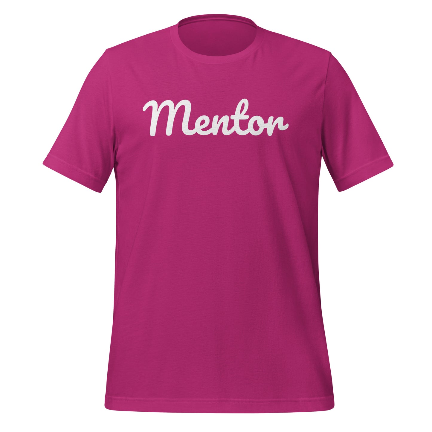Mentor Ohio Solo Script Short Sleeve Unisex t-shirt