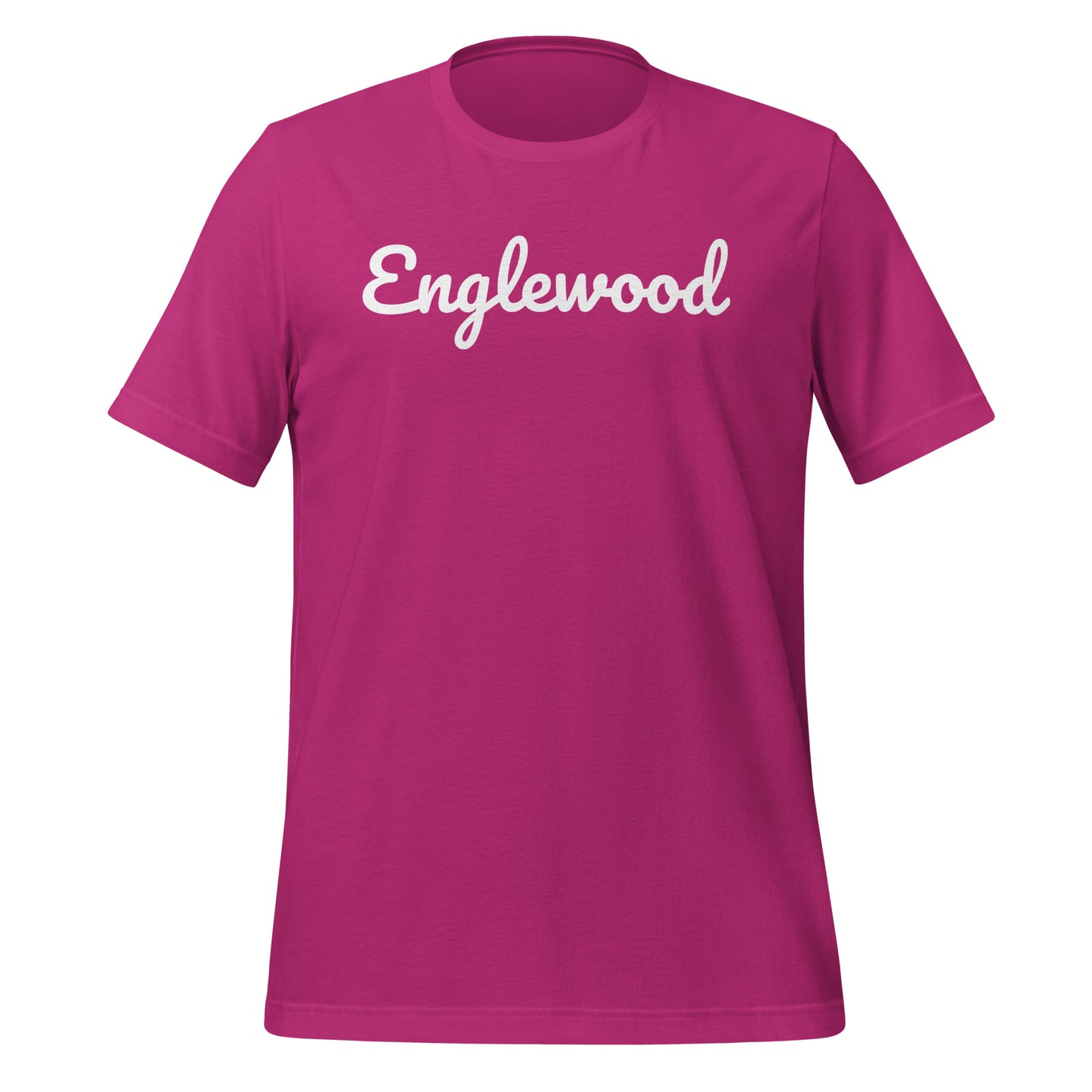 Englewood Ohio Solo Script Unisex t-shirt