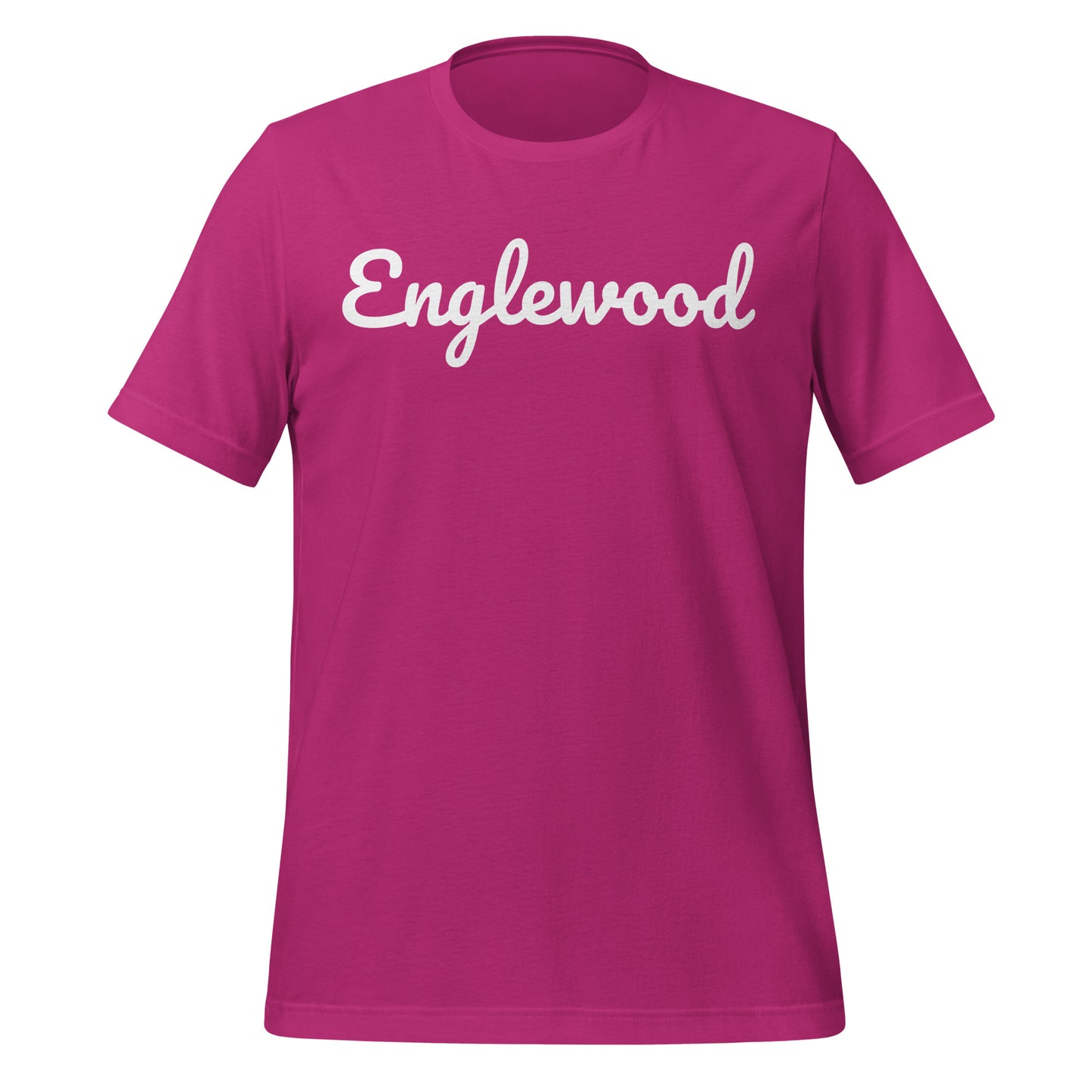 Englewood Ohio Solo Script Unisex t-shirt