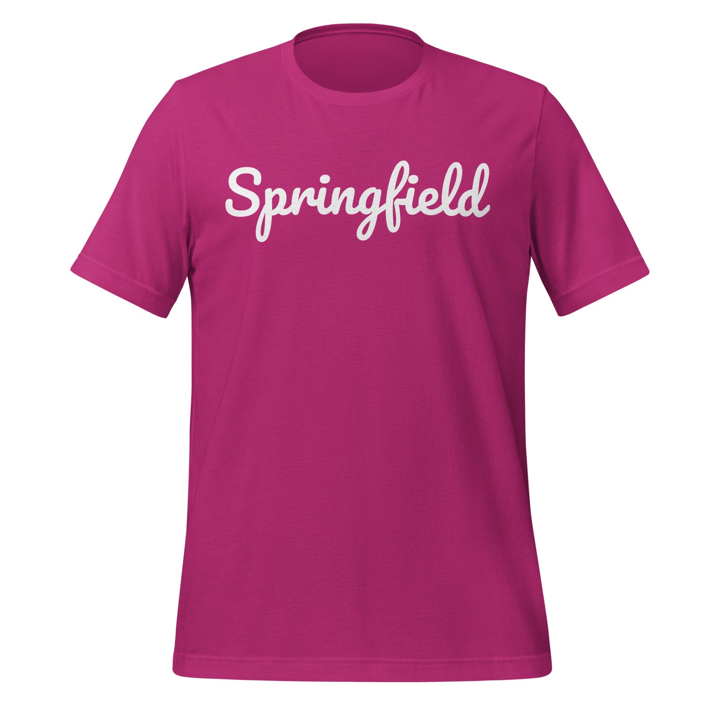 Springfield Ohio Solo Script Unisex t-shirt