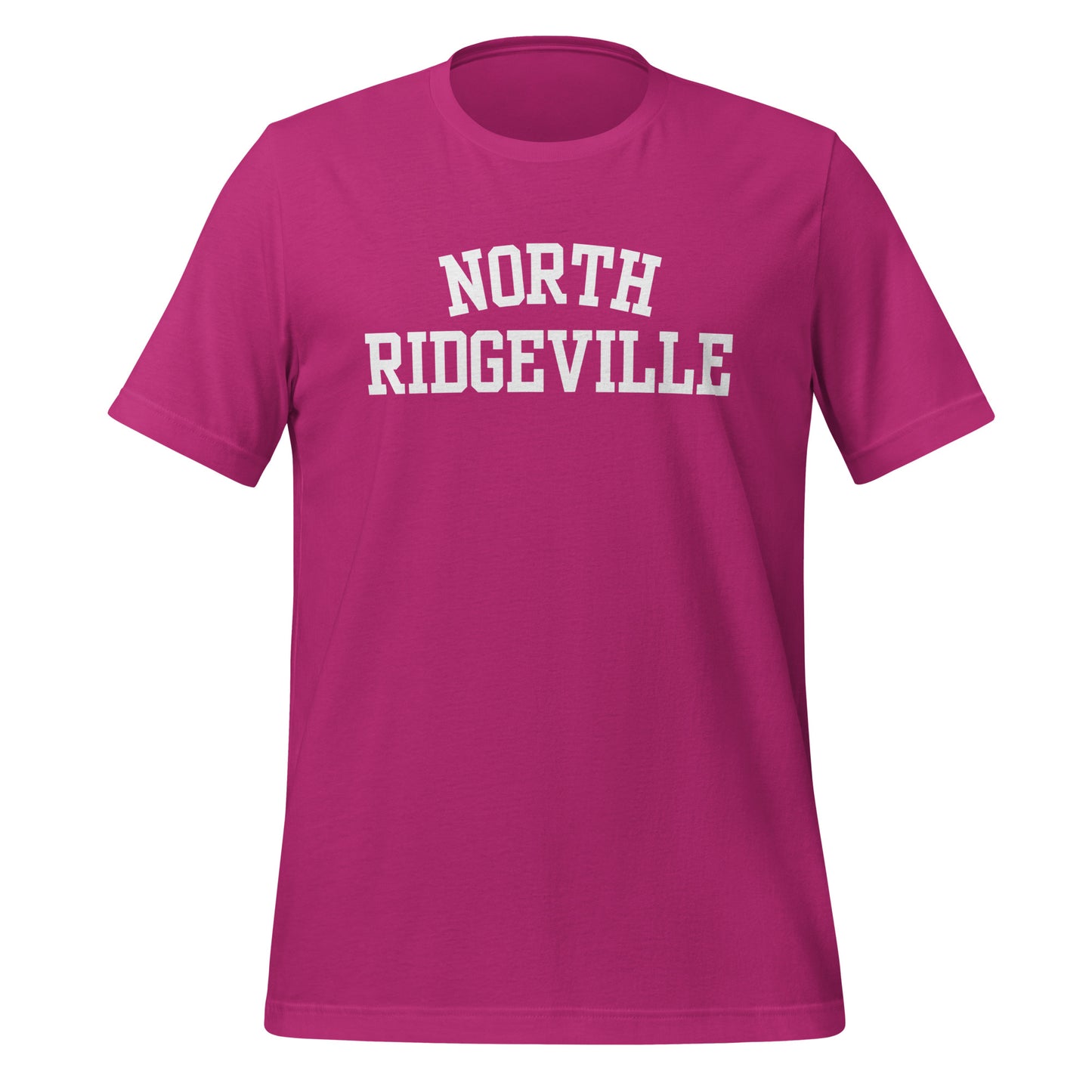 North Ridgeville Ohio Block Solo Unisex t-shirt