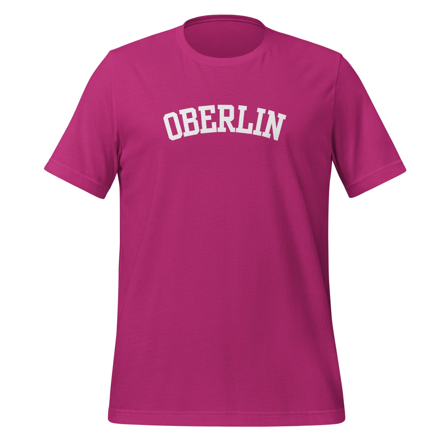Oberlin Ohio Block Solo Unisex t-shirt