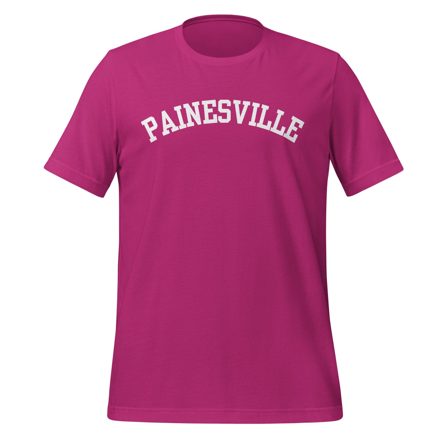 Painesville Ohio Block Solo Unisex t-shirt