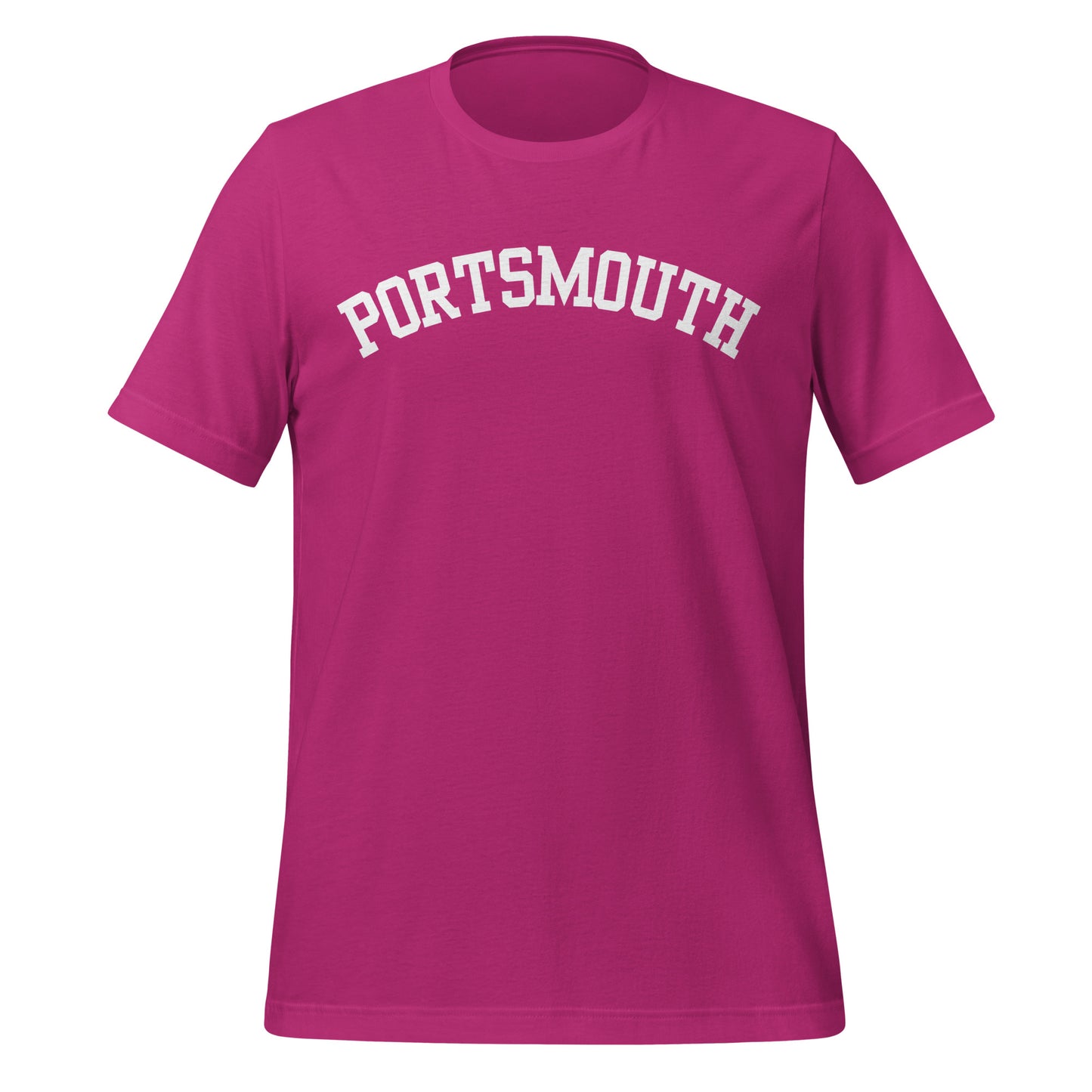 Portsmouth Ohio Block Solo Unisex t-shirt