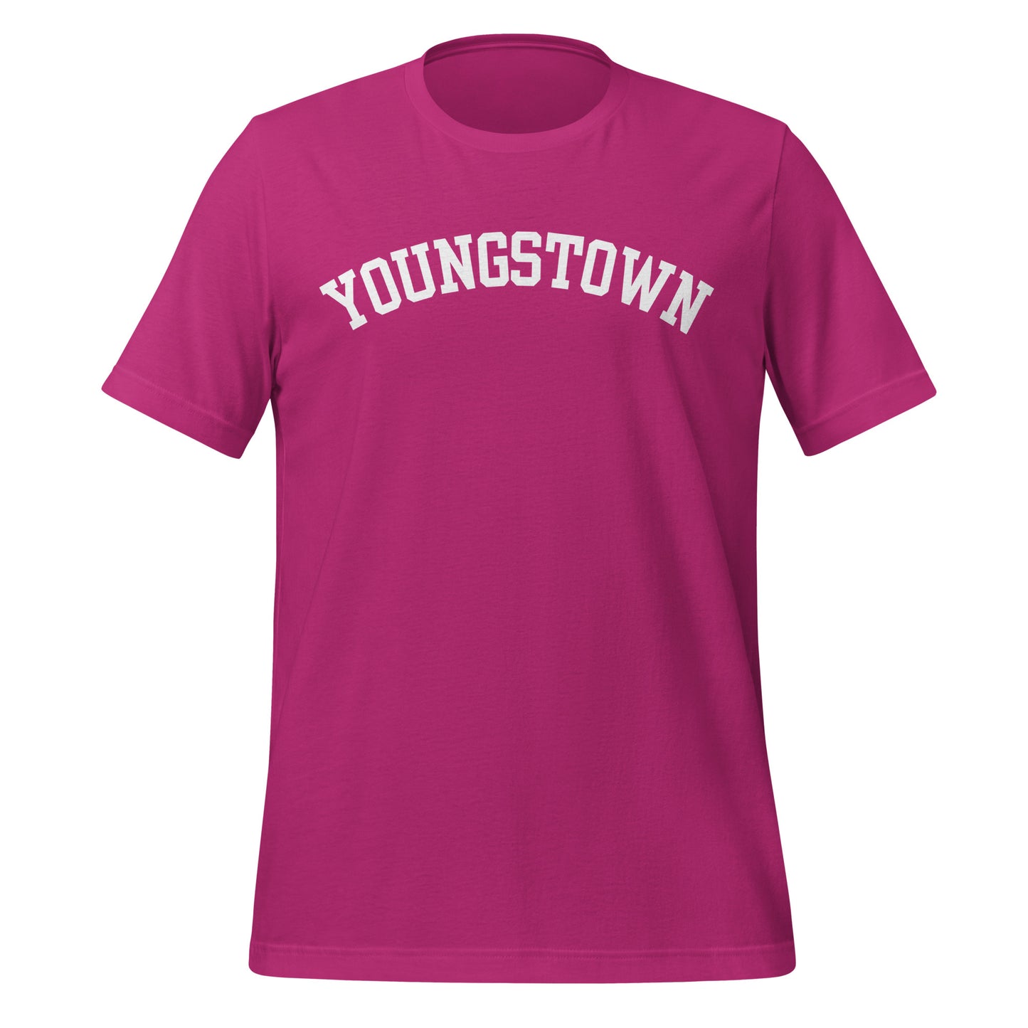 Youngstown Ohio Block Solo Unisex t-shirt