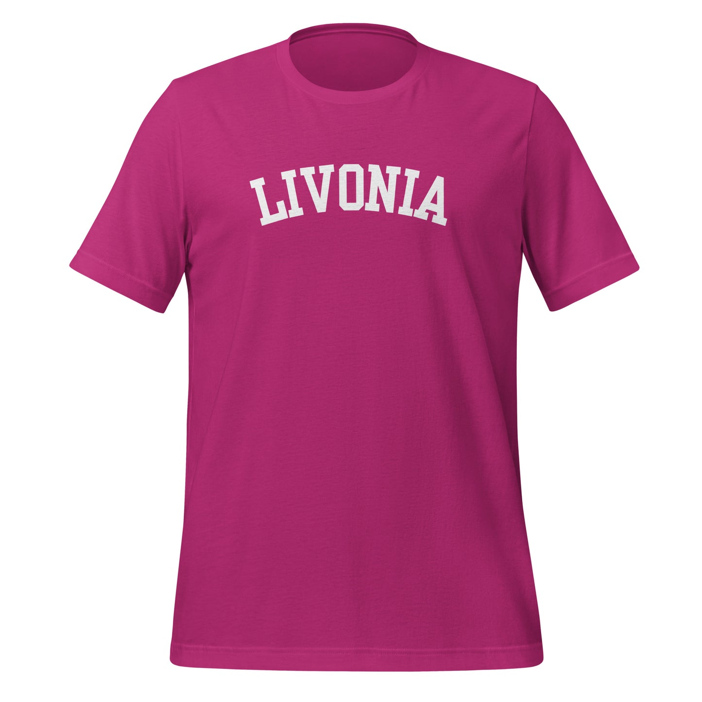 Livonia Michigan Block Solo Unisex t-shirt