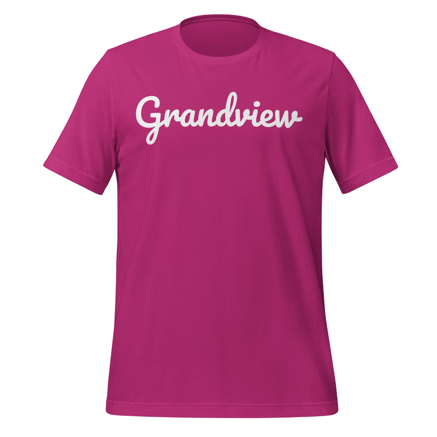 Grandview Ohio Solo Script Short Sleeve Unisex t-shirt