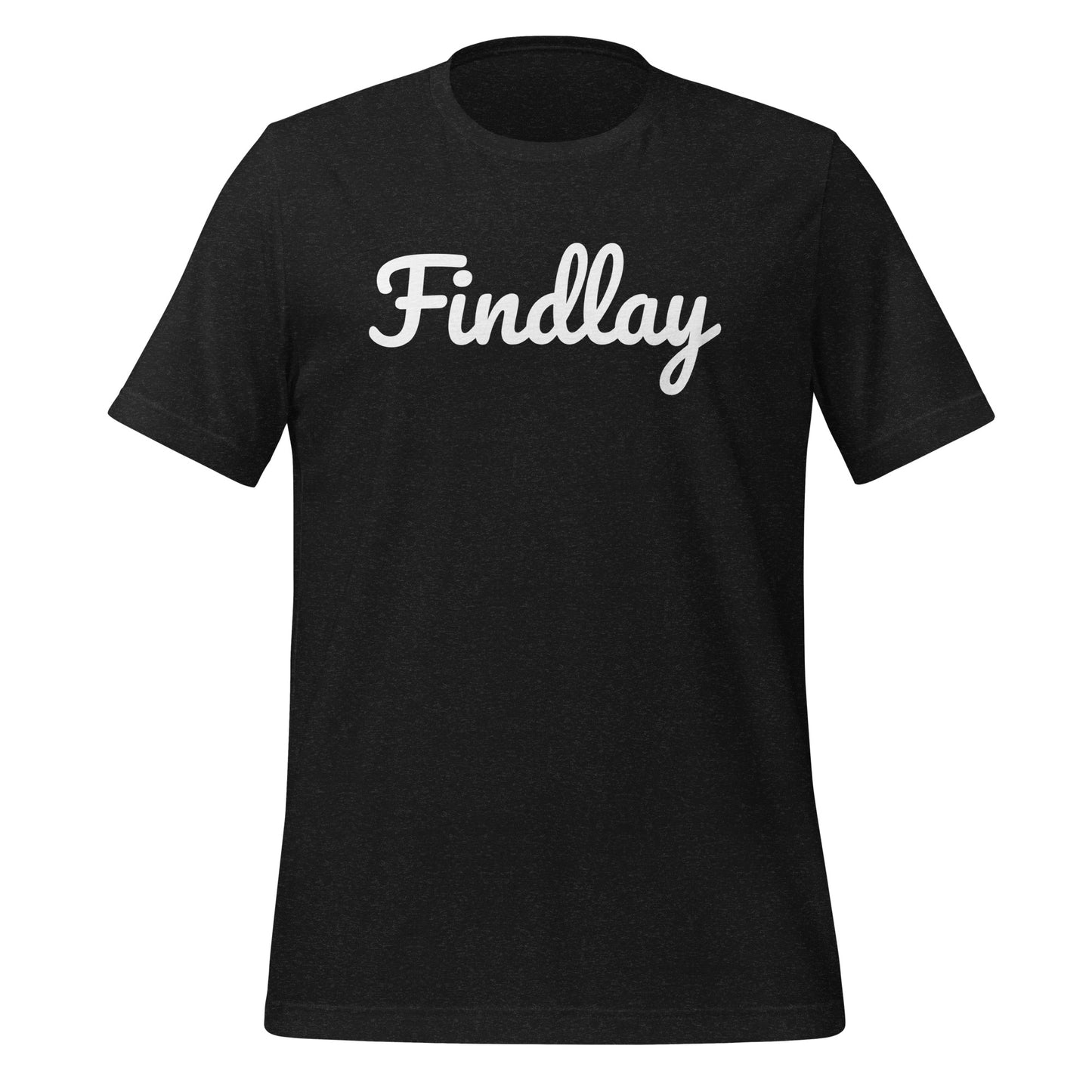 Findlay Ohio Solo Script Unisex t-shirt