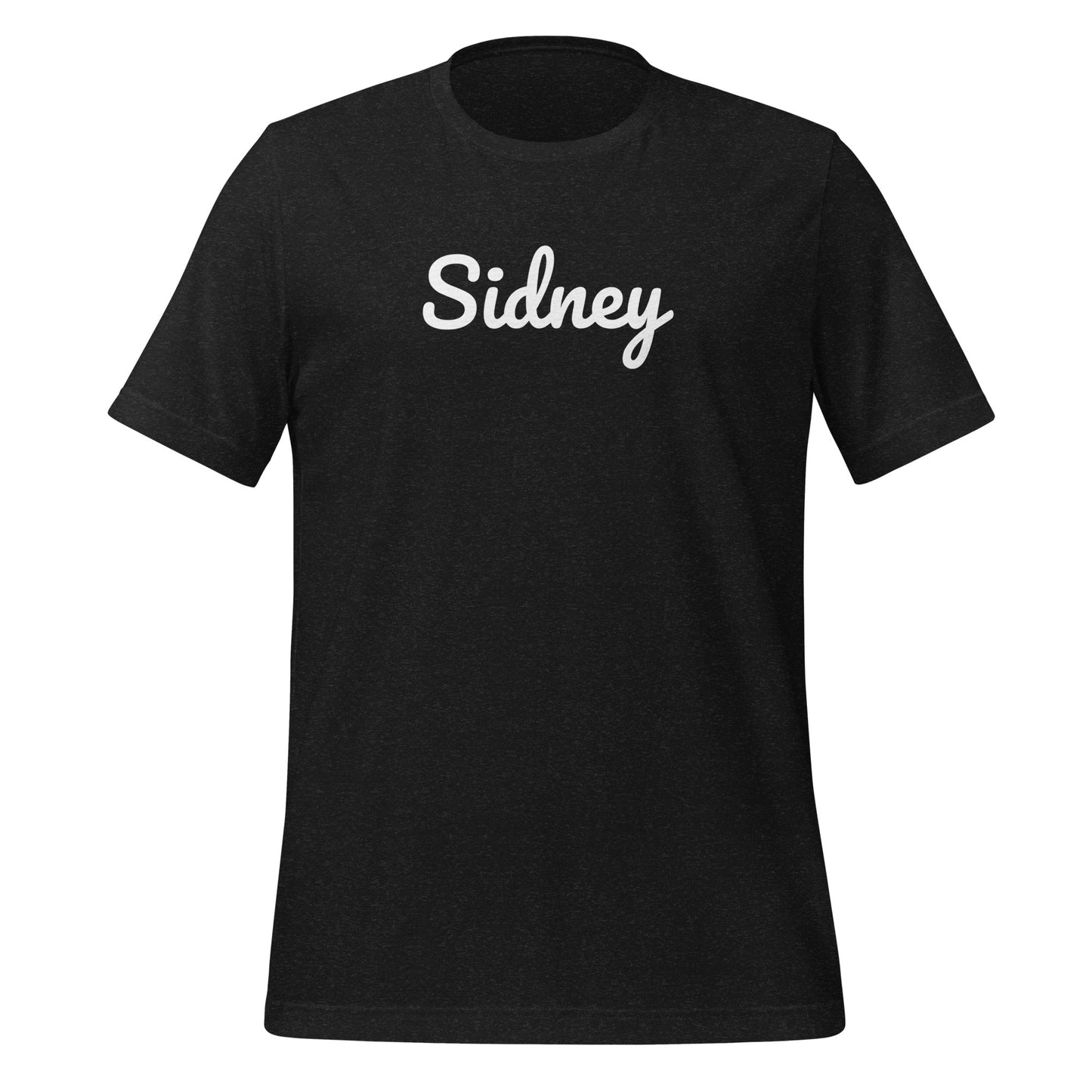 Sidney Ohio Solo Script Unisex t-shirt