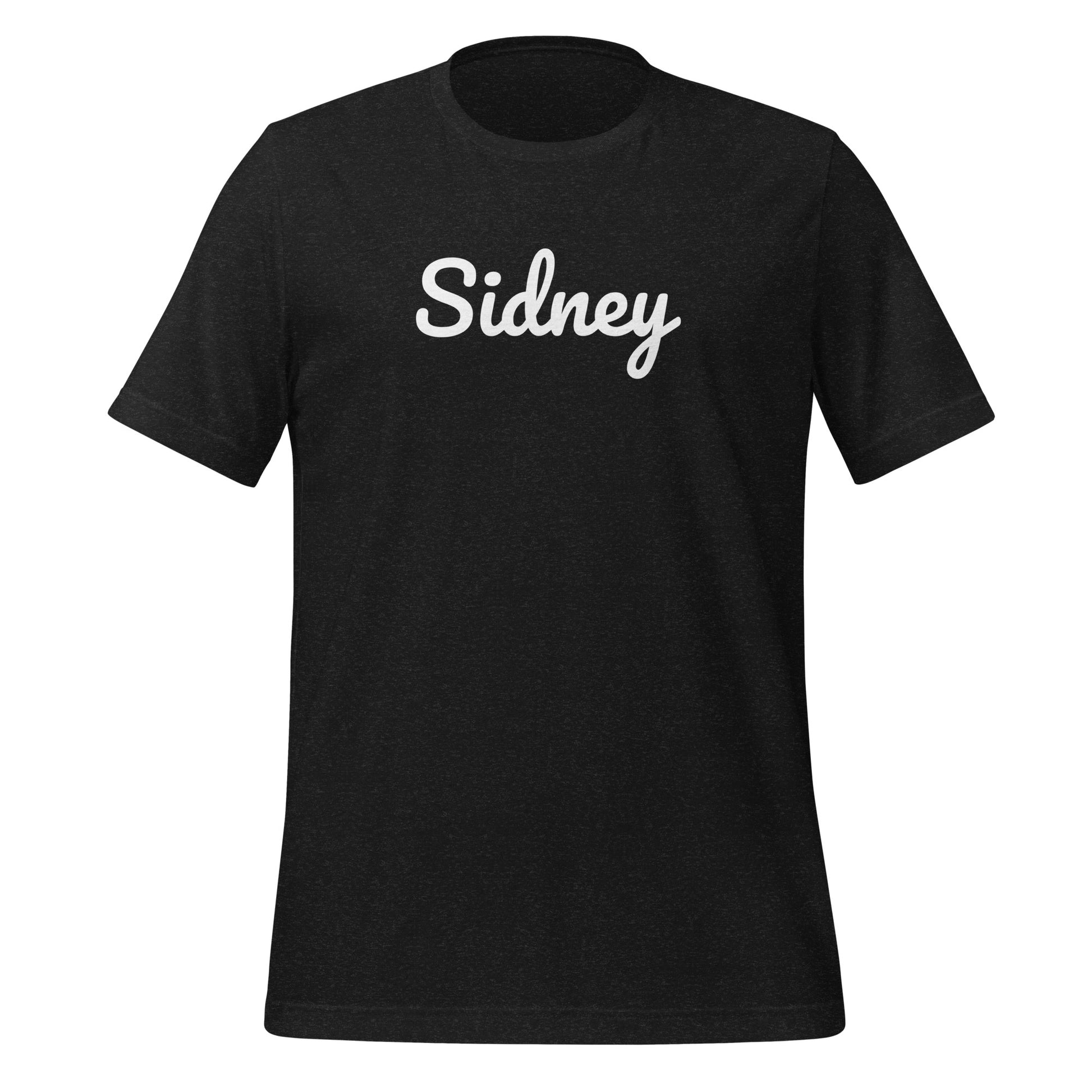 Sidney Ohio Solo Script Unisex t-shirt