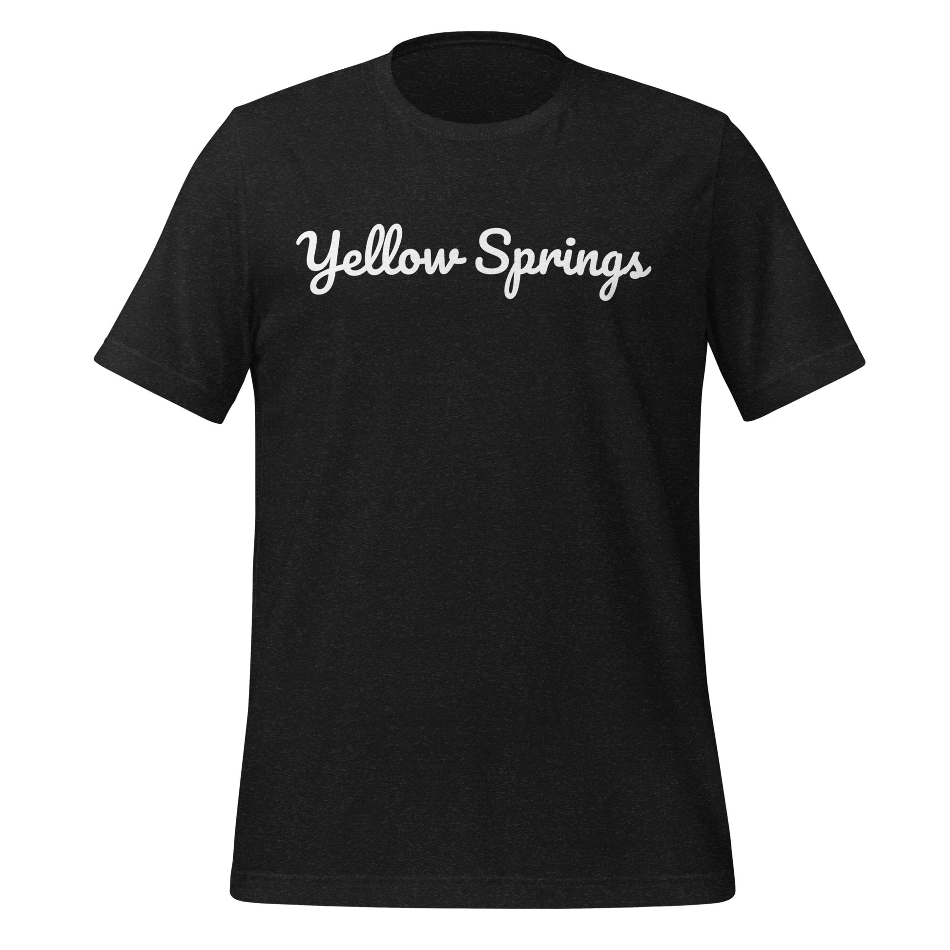 Yellow Springs Ohio Solo Script Unisex t-shirt