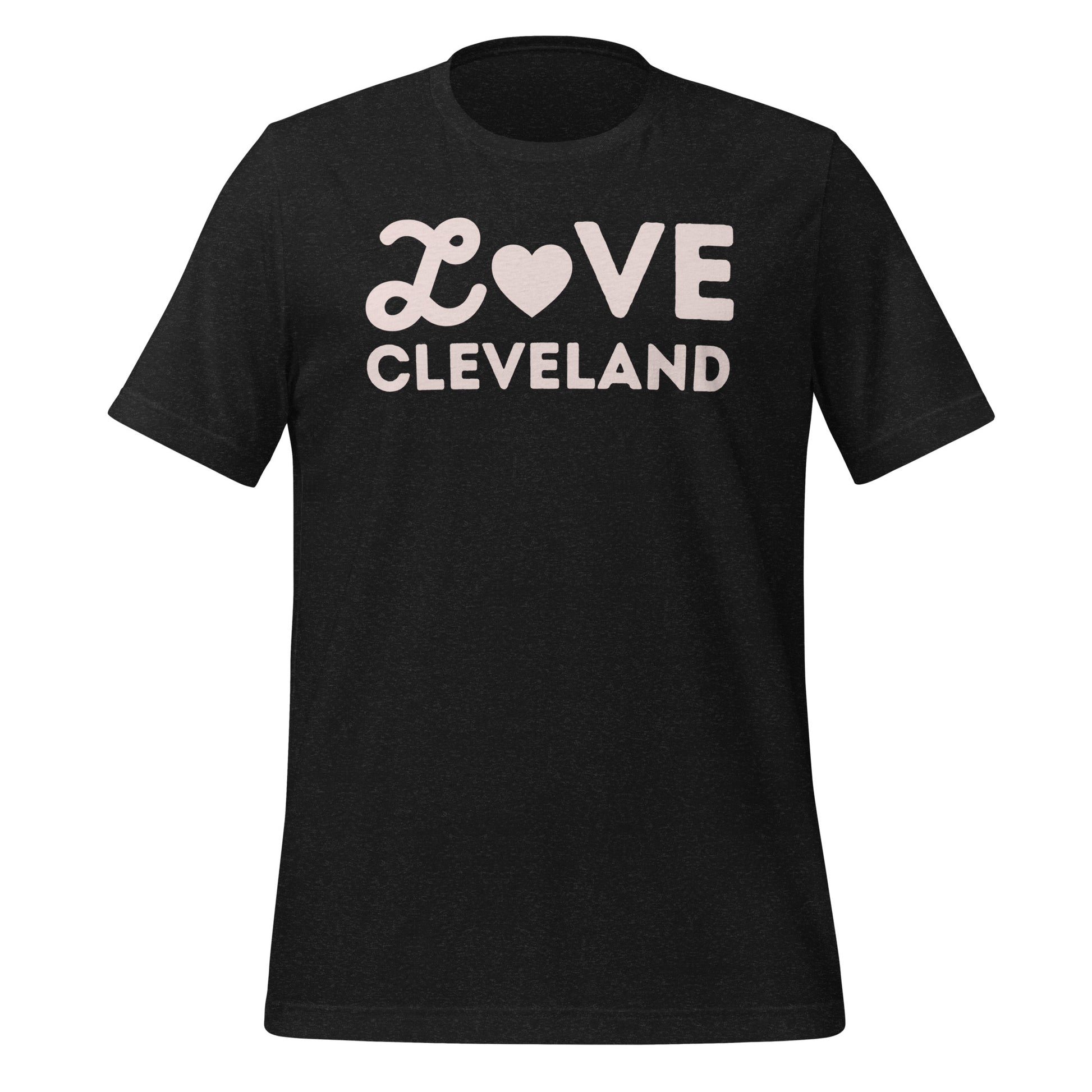 Cleveland Ohio Valentine's Day Short Sleeve Unisex T-shirt