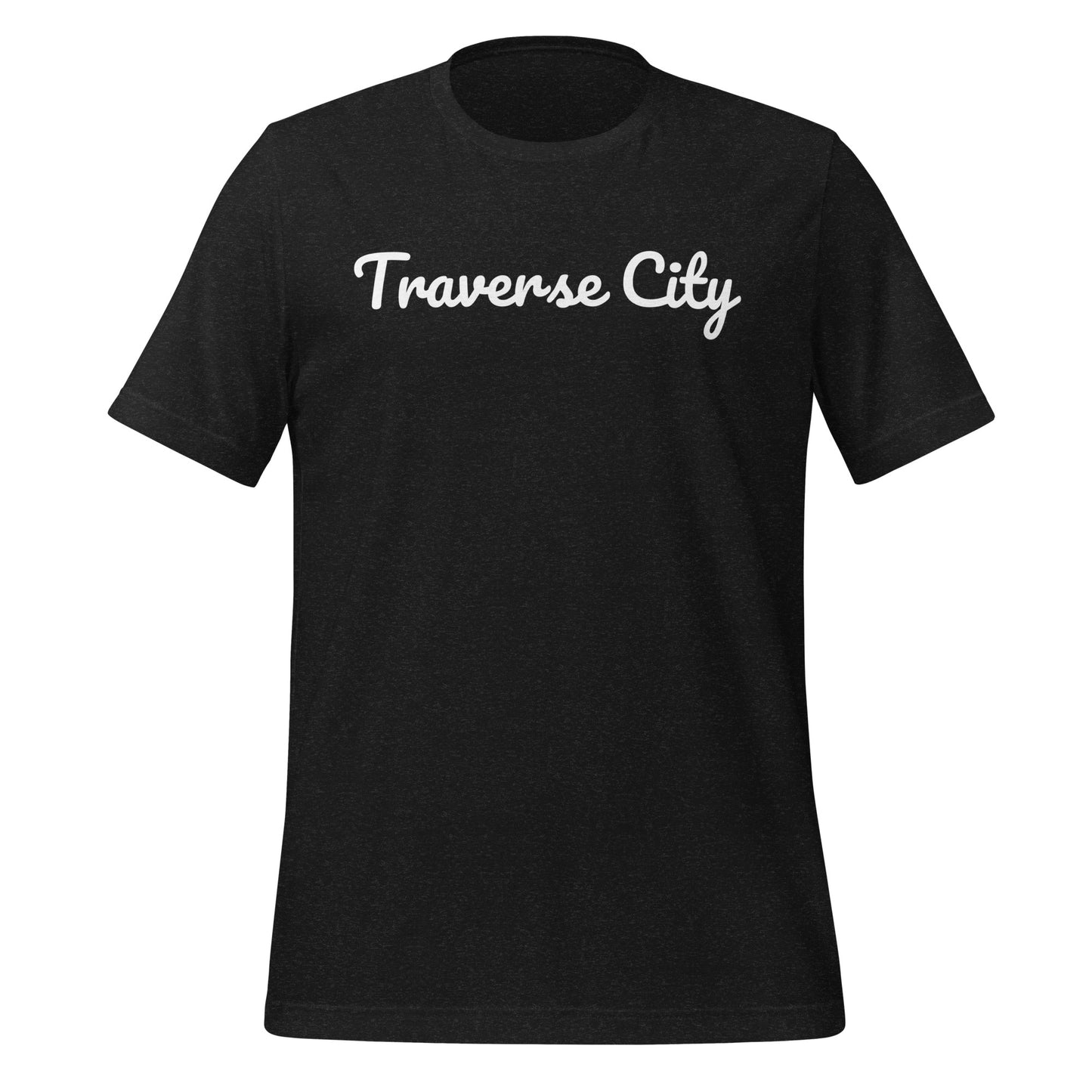 Traverse City, Michigan Solo Script Unisex T-Shirt