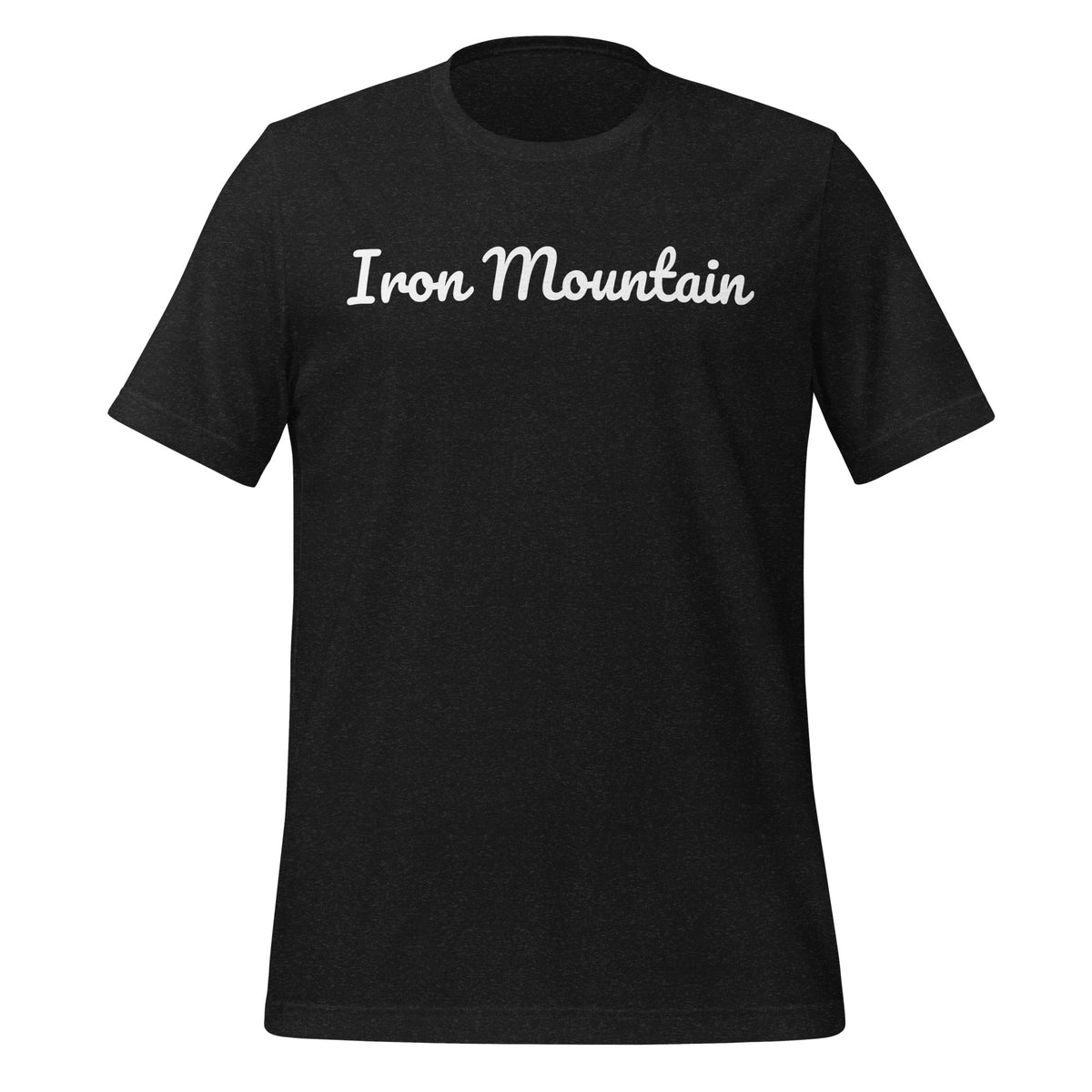 Iron Mountain, Michigan Unisex T-shirt - Solo Script