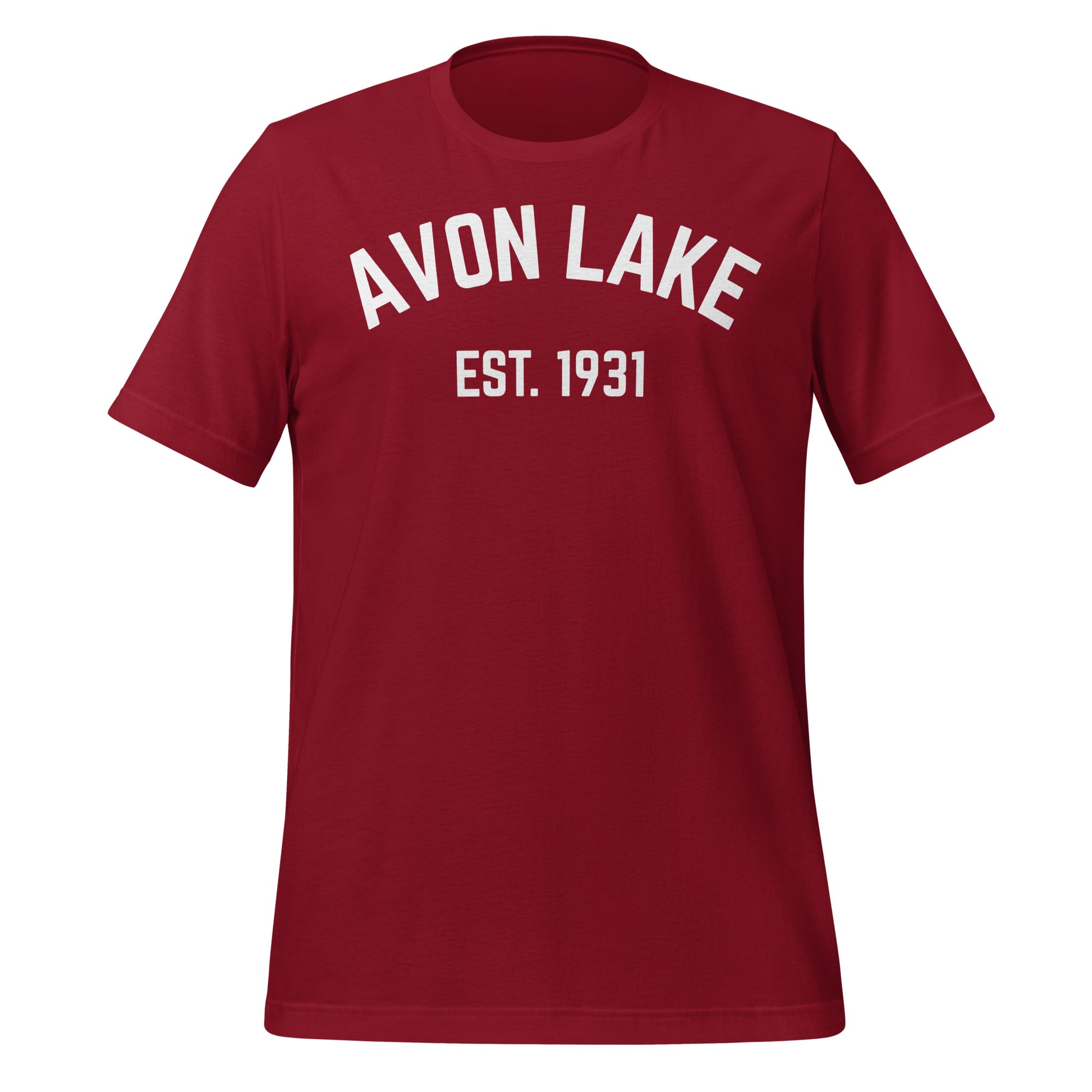 Avon Lake, Ohio 1931 Short Sleeve Unisex T-Shirt